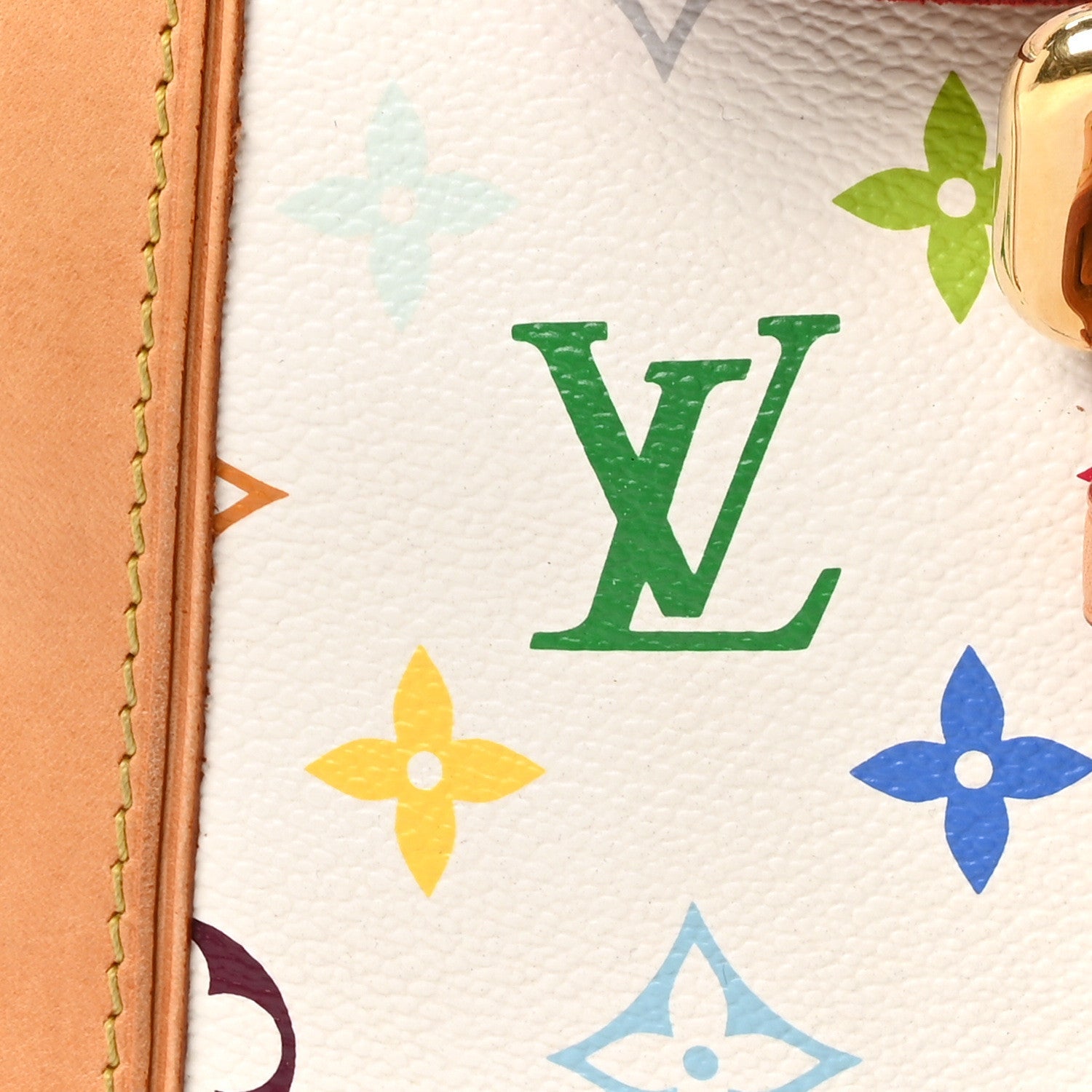 Monogram Multicolor Aurelia MM White