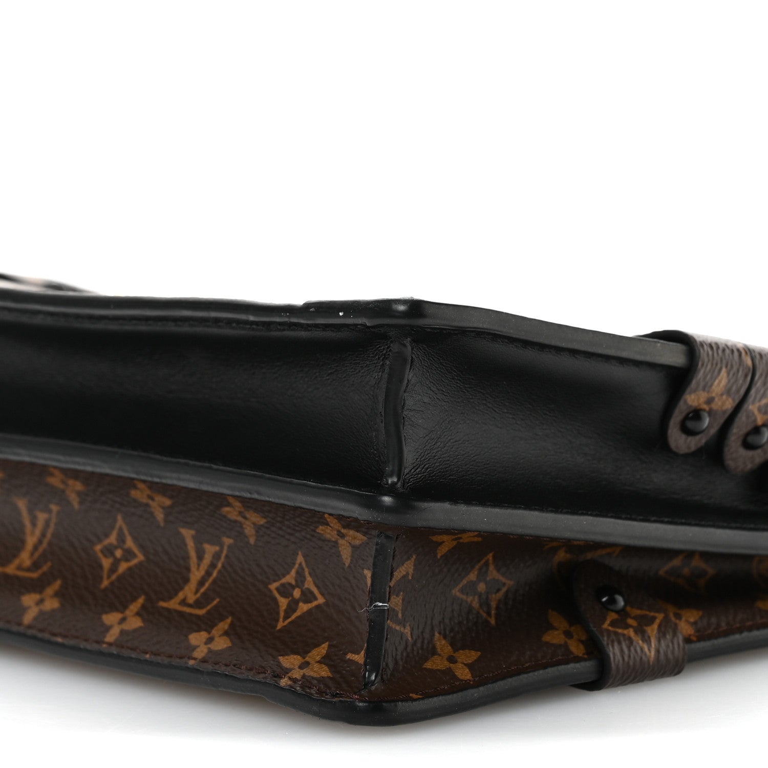 Reverse Monogram Trunk Clutch