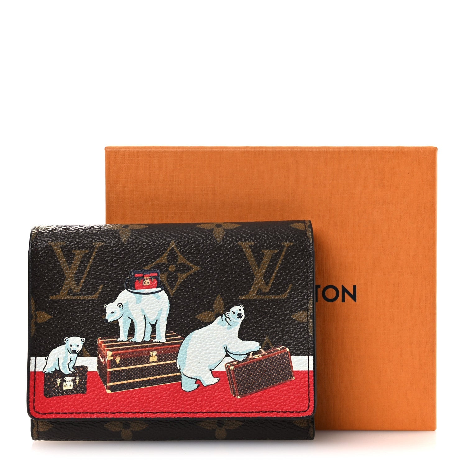 Monogram 2017 Christmas Animation Victorine Wallet