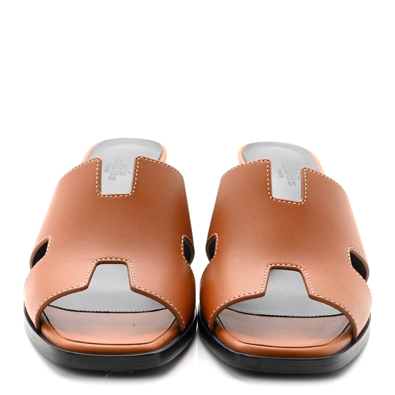 Calfskin Helia 60 Sandals 39 Gold