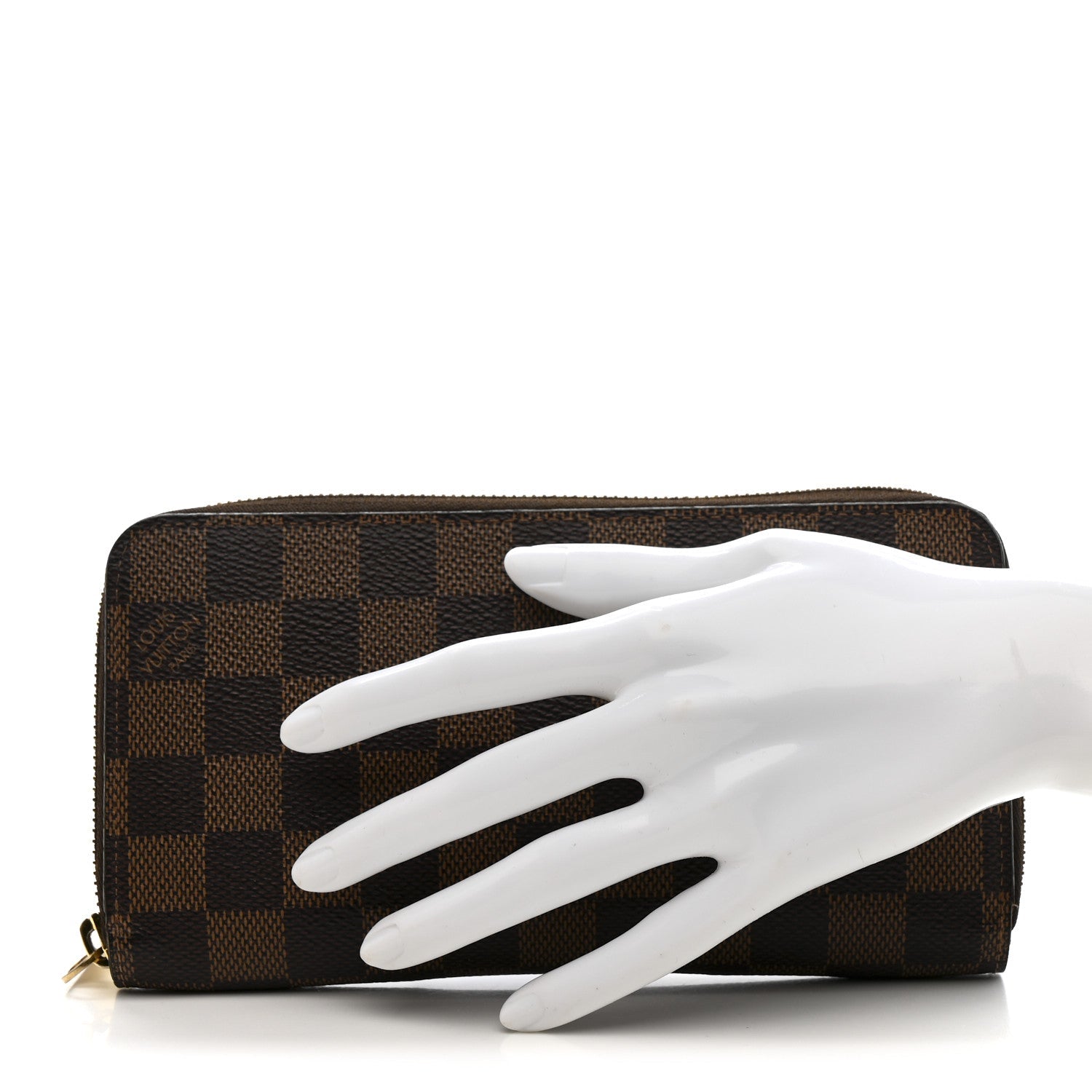 Damier Ebene Zippy Wallet