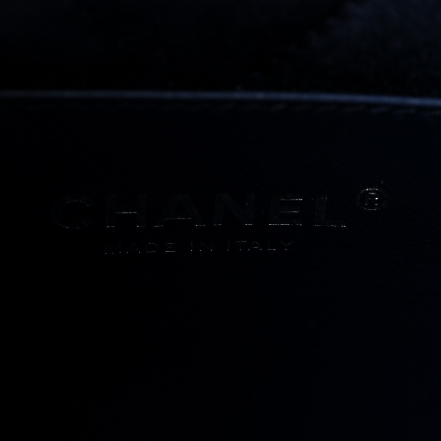 Denim Stitched Quilted Mini Chanel 22 Blue