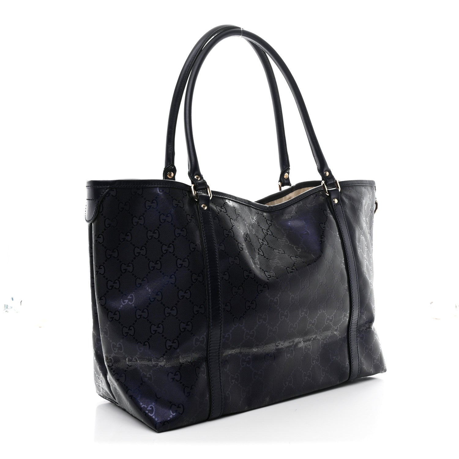 Imprime Monogram Medium Joy Tote Blue