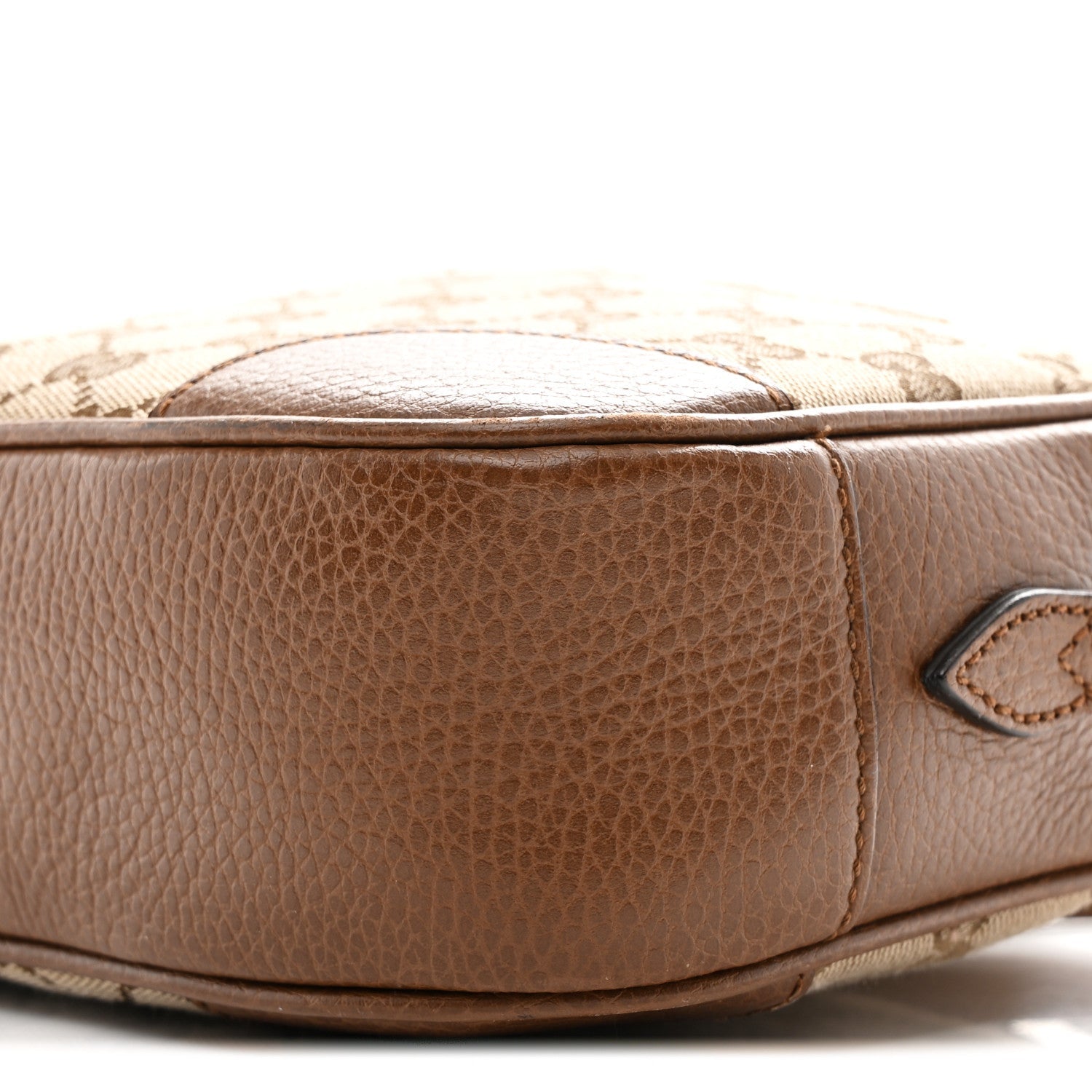 Monogram Mini Bree Messenger Bag Beige Tabacco