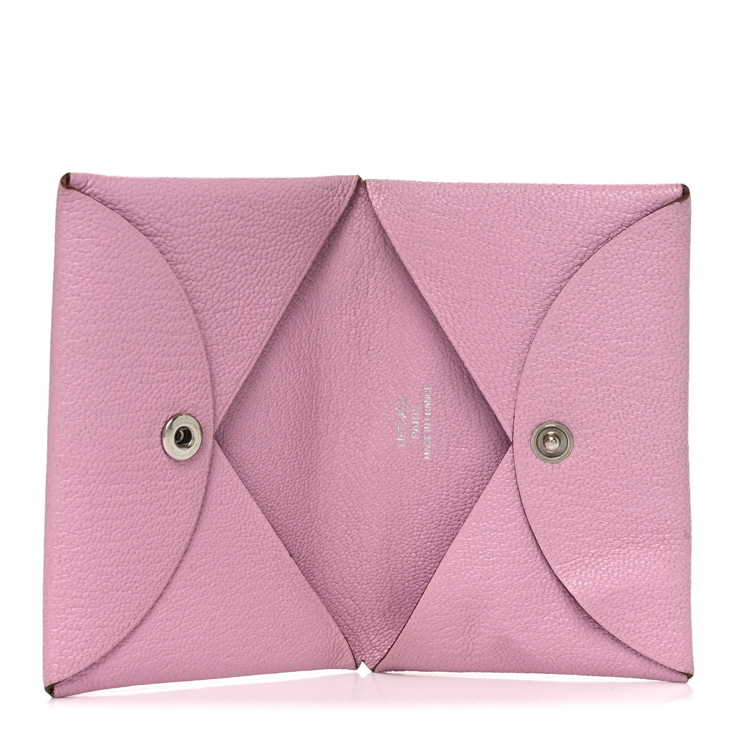 Chevre Mysore Calvi Card Case Mauve Sylvestre