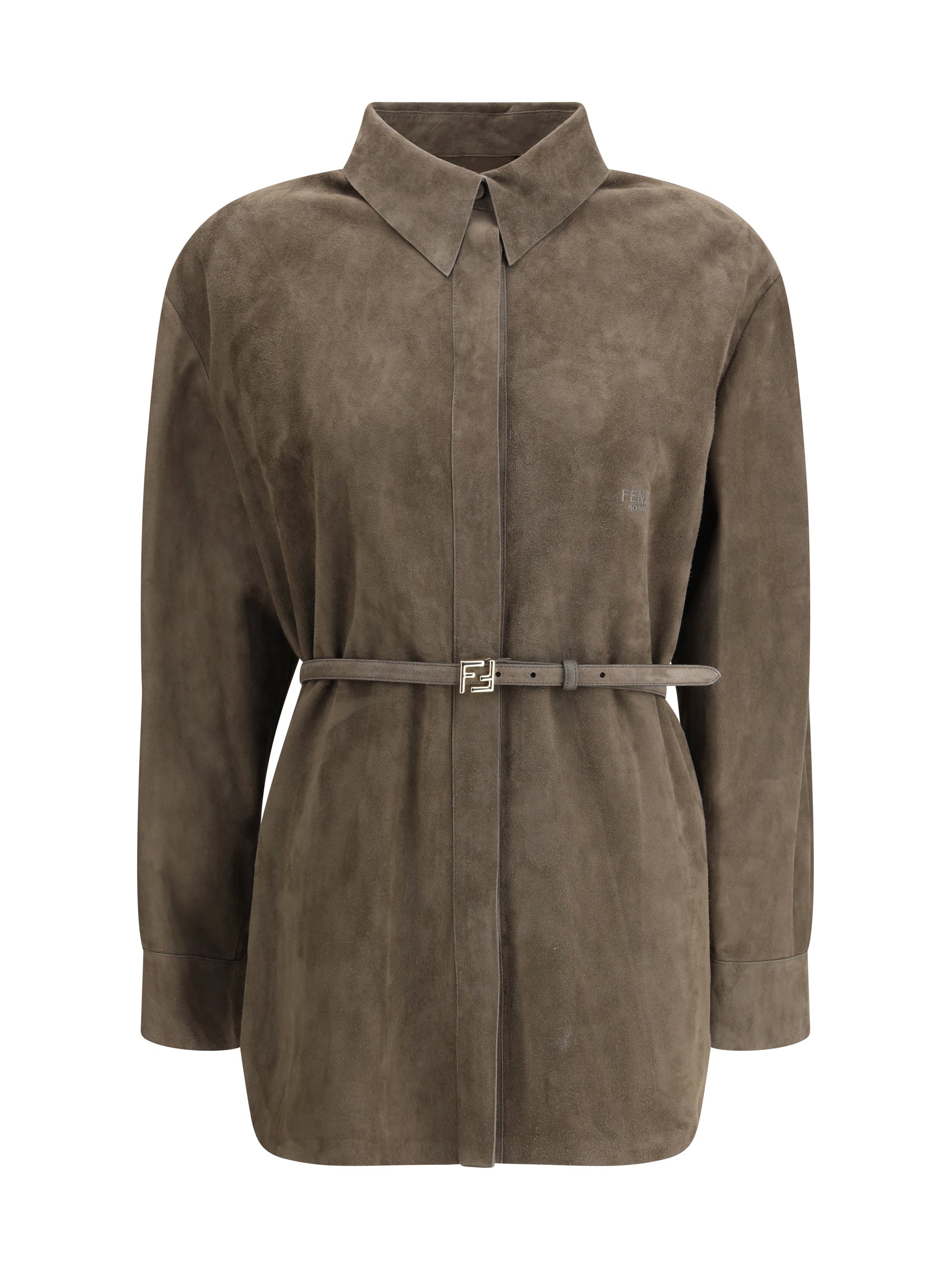 suede leather shirt