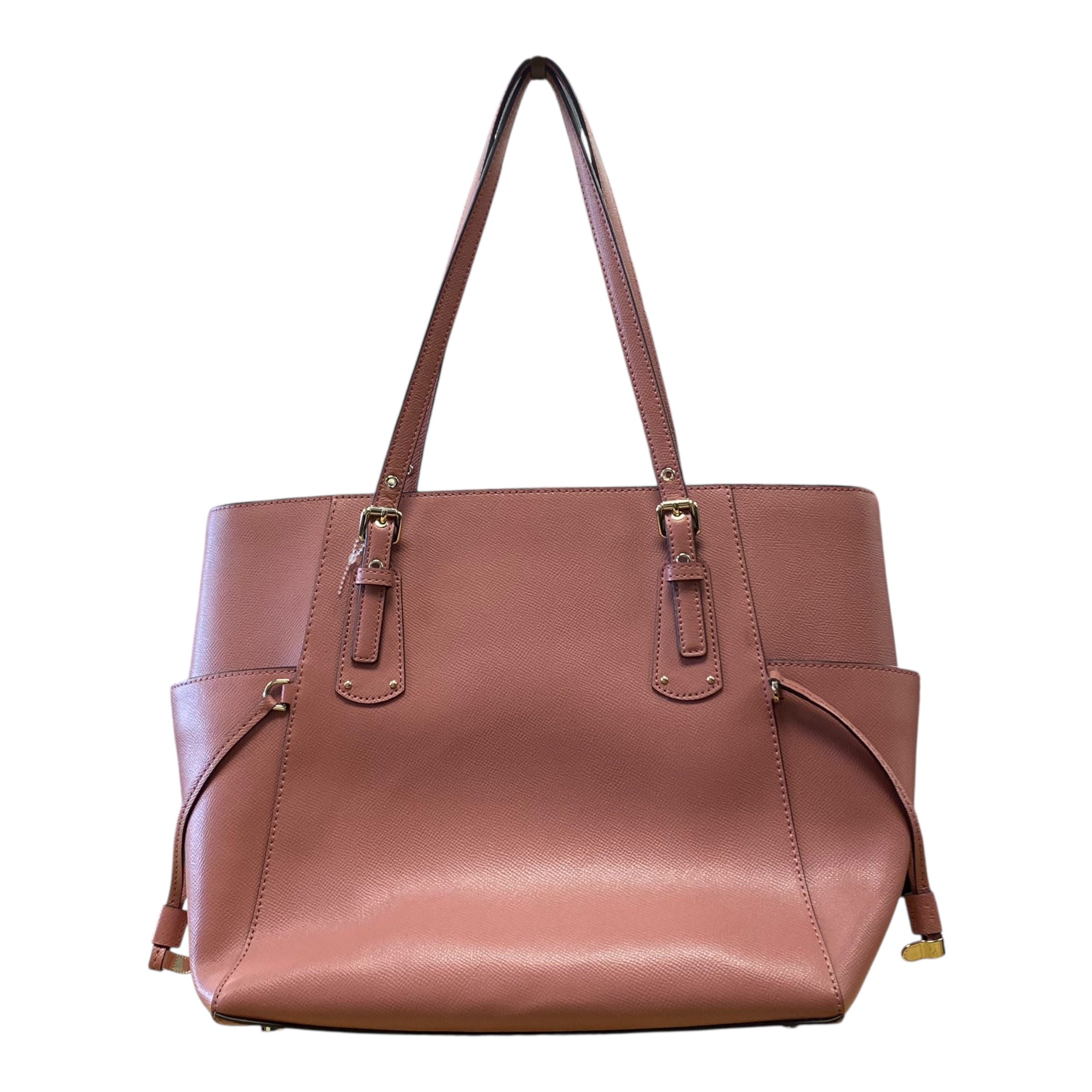 Handbag Designer By Michael Kors In Pink, Size:Large