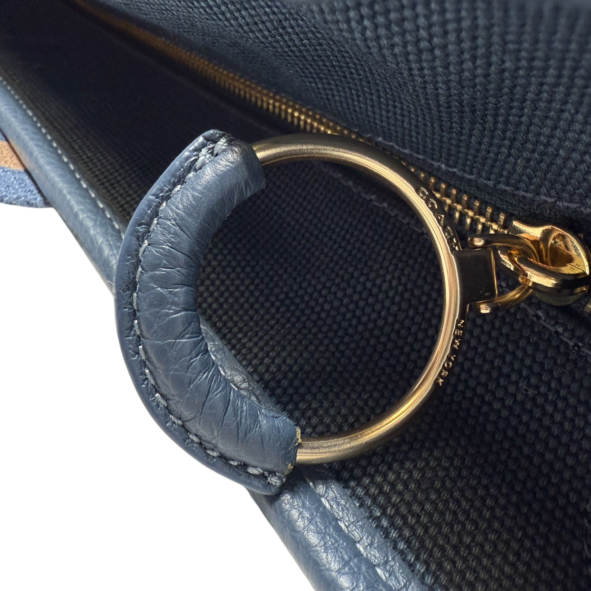 Ellis Weekender Tote Designer By Coach, Size: Large