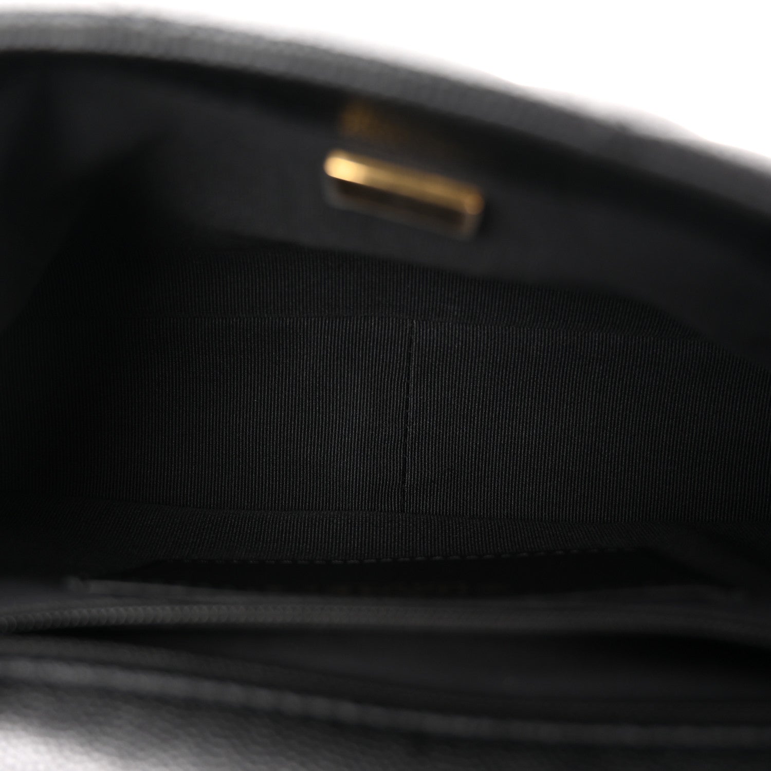Caviar Quilted Small Funky Match Flap Black