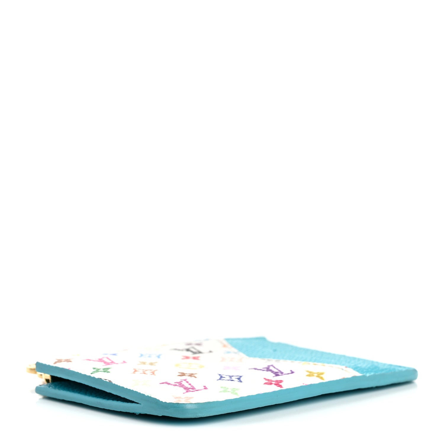 LV X TM Monogram Romy Card Holder Kabira Blue