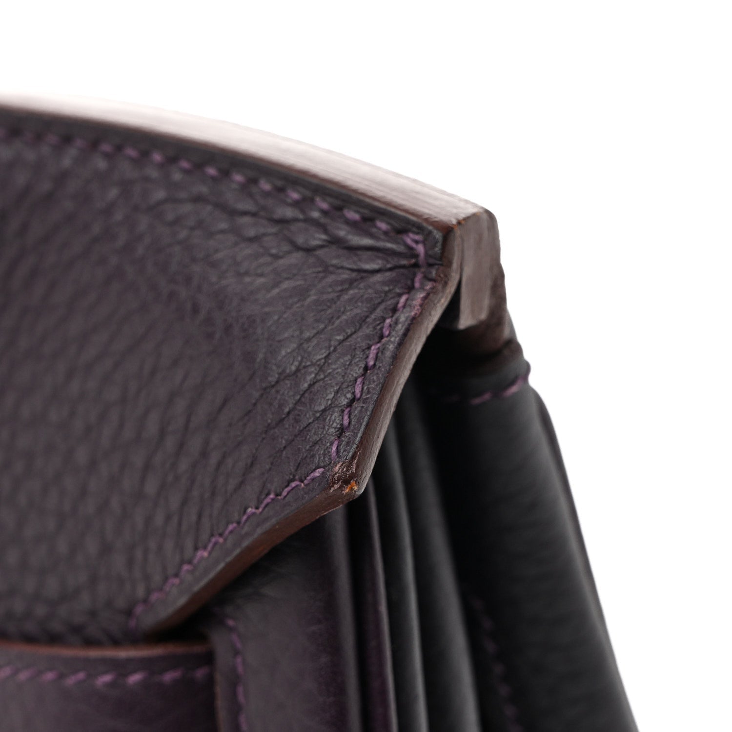 Taurillon Clemence Birkin 35 Raisin