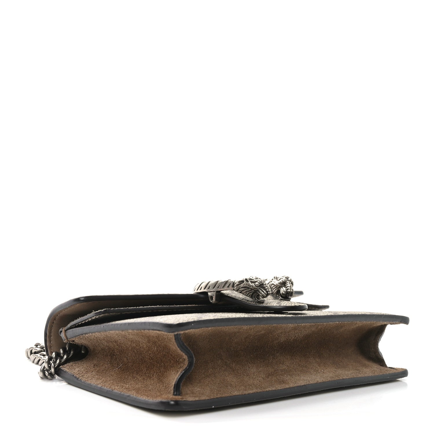 GG Supreme Monogram Super Mini Dionysus Shoulder Bag Taupe