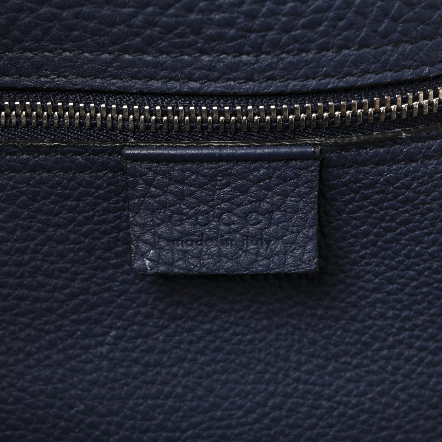 Soft Calfskin Medium Jackie Top Handle Bag Classic Blue Marine
