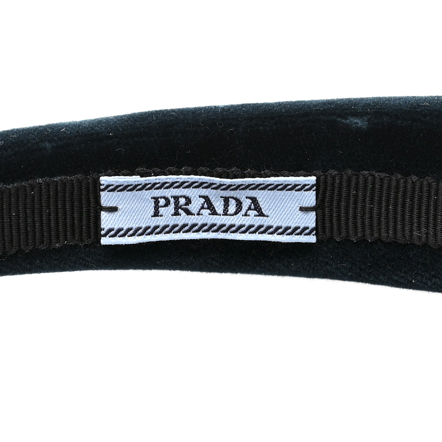 Velvet Headband Petrolio