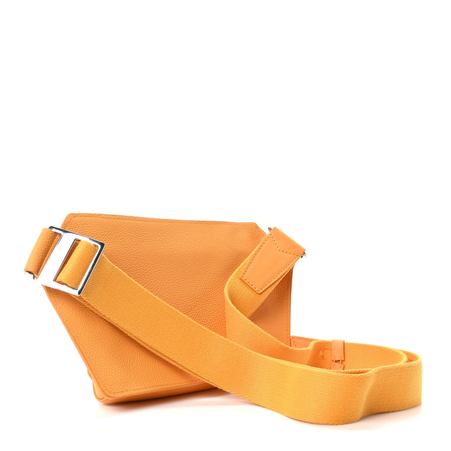 Grained Calfskin Aerogram Takeoff Sling Safran Yellow