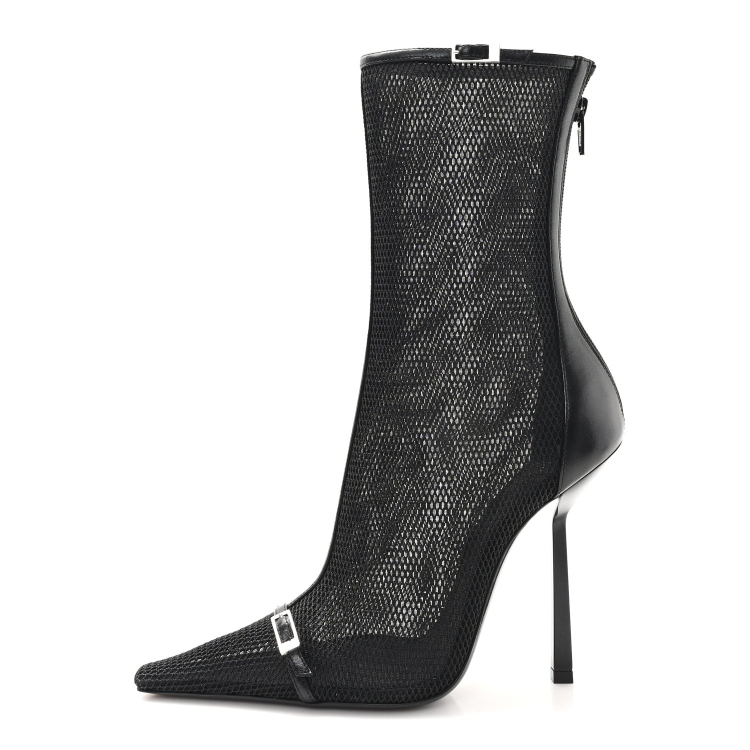 Elba Applique Tulle Aston 115 Boots 37.5 Black