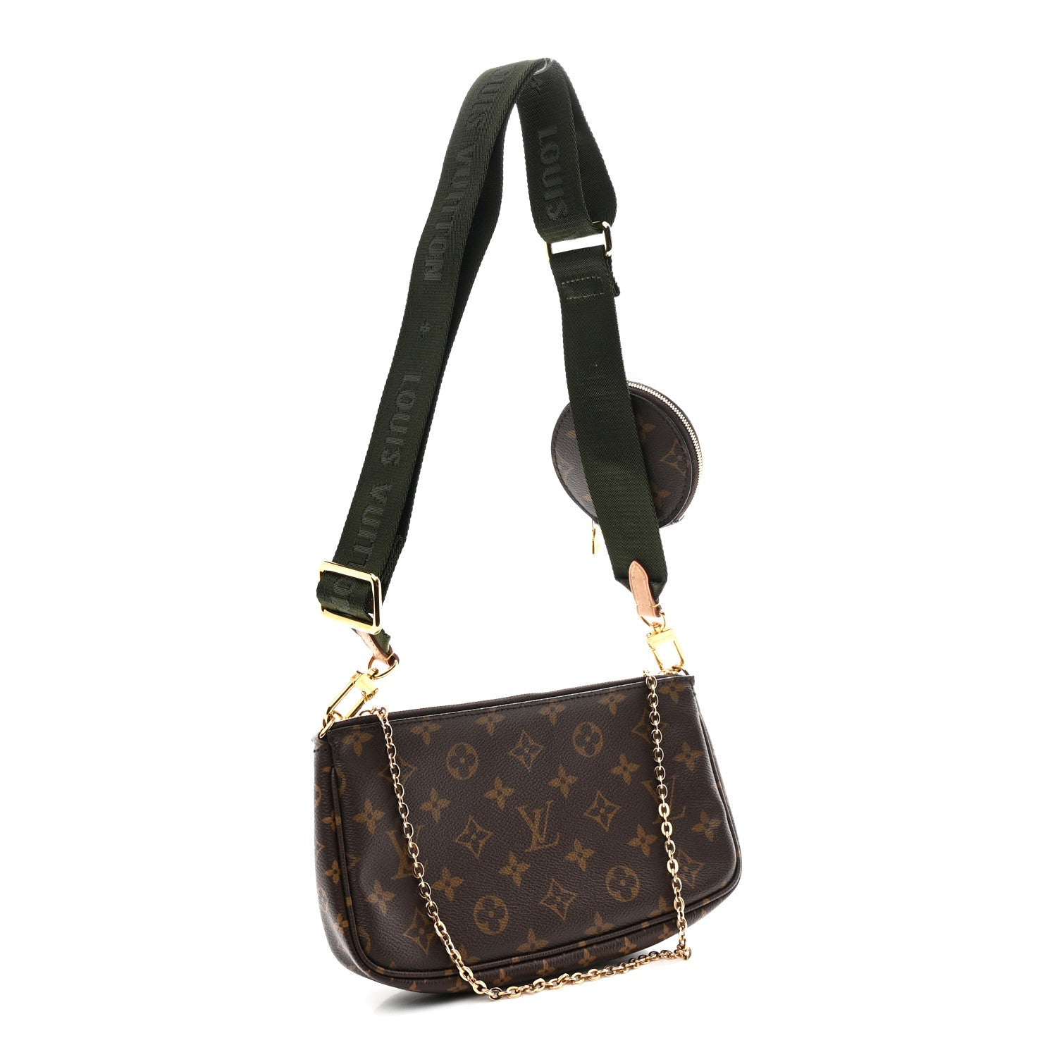 Monogram Multi Pochette Accessories Kaki