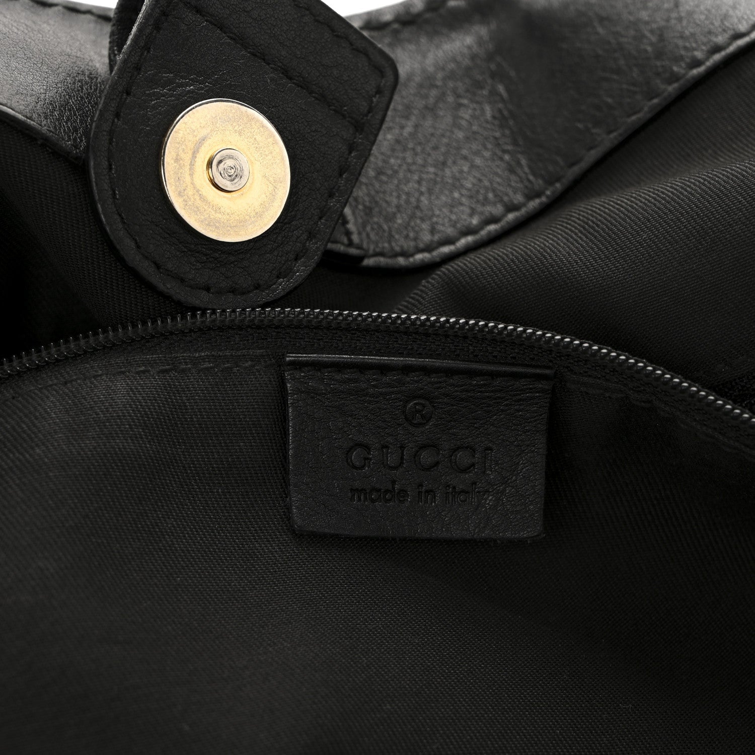 Monogram Large Sukey Black