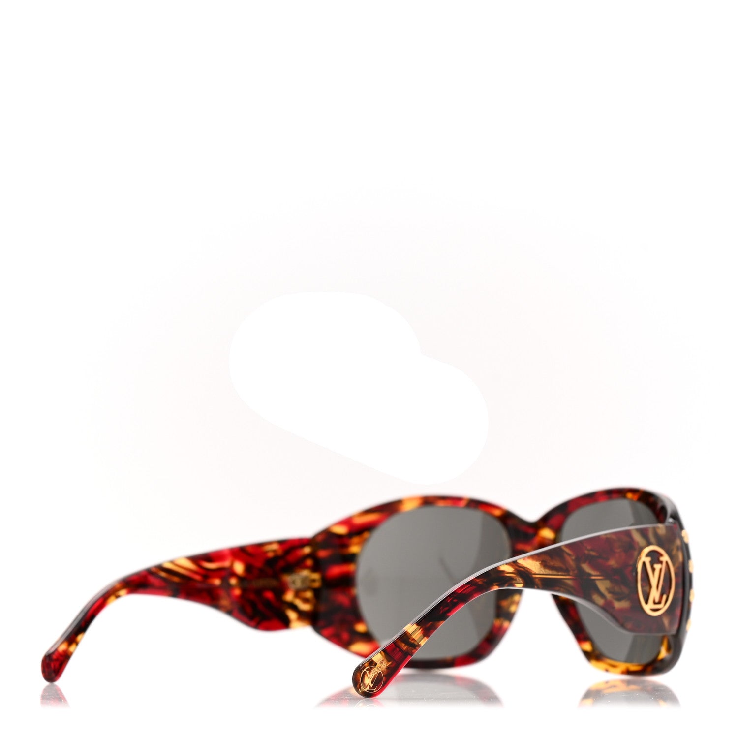 Acetate Studded Sunglasses Z1035U Dark Tortoise
