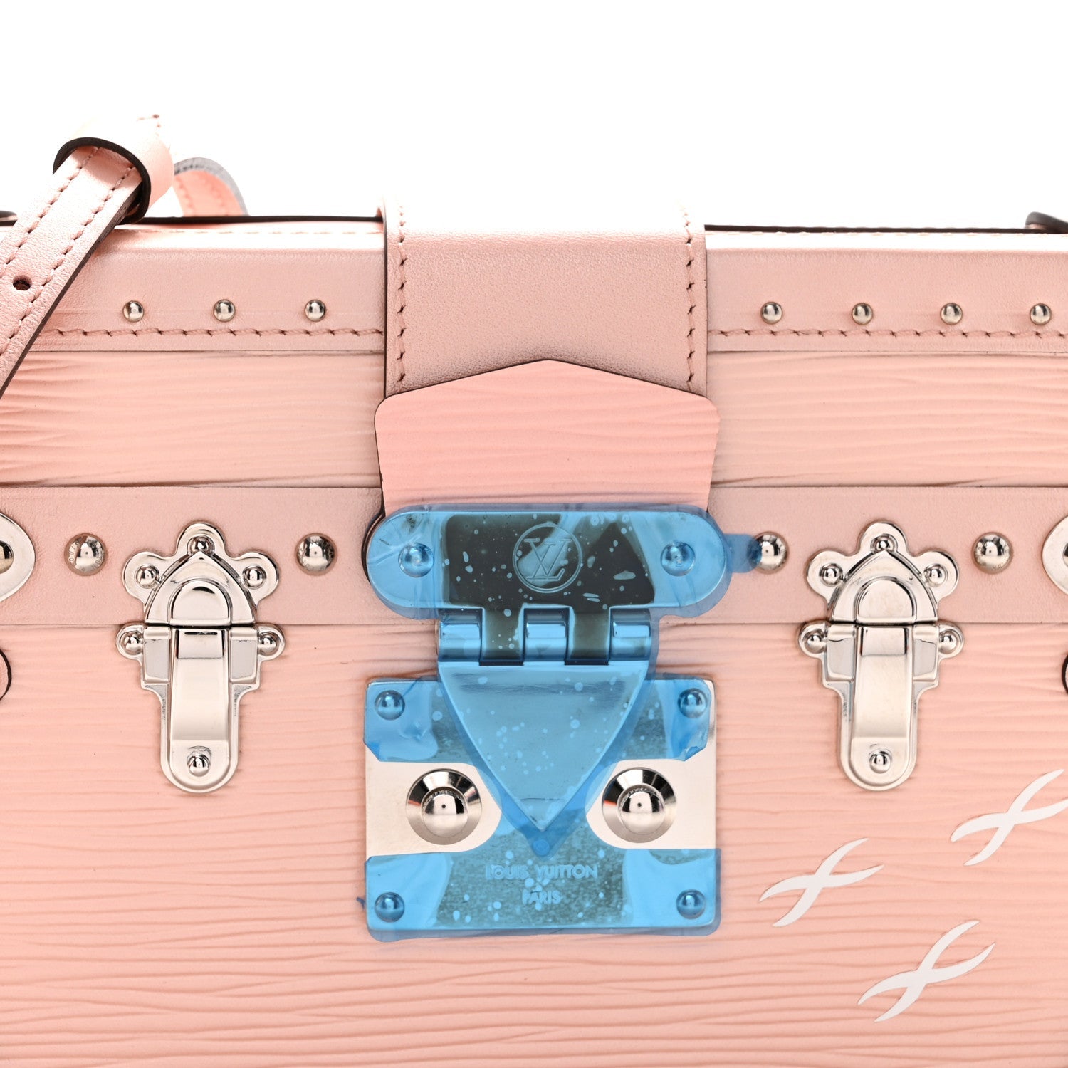 Epi Petite Malle Rose Nacre