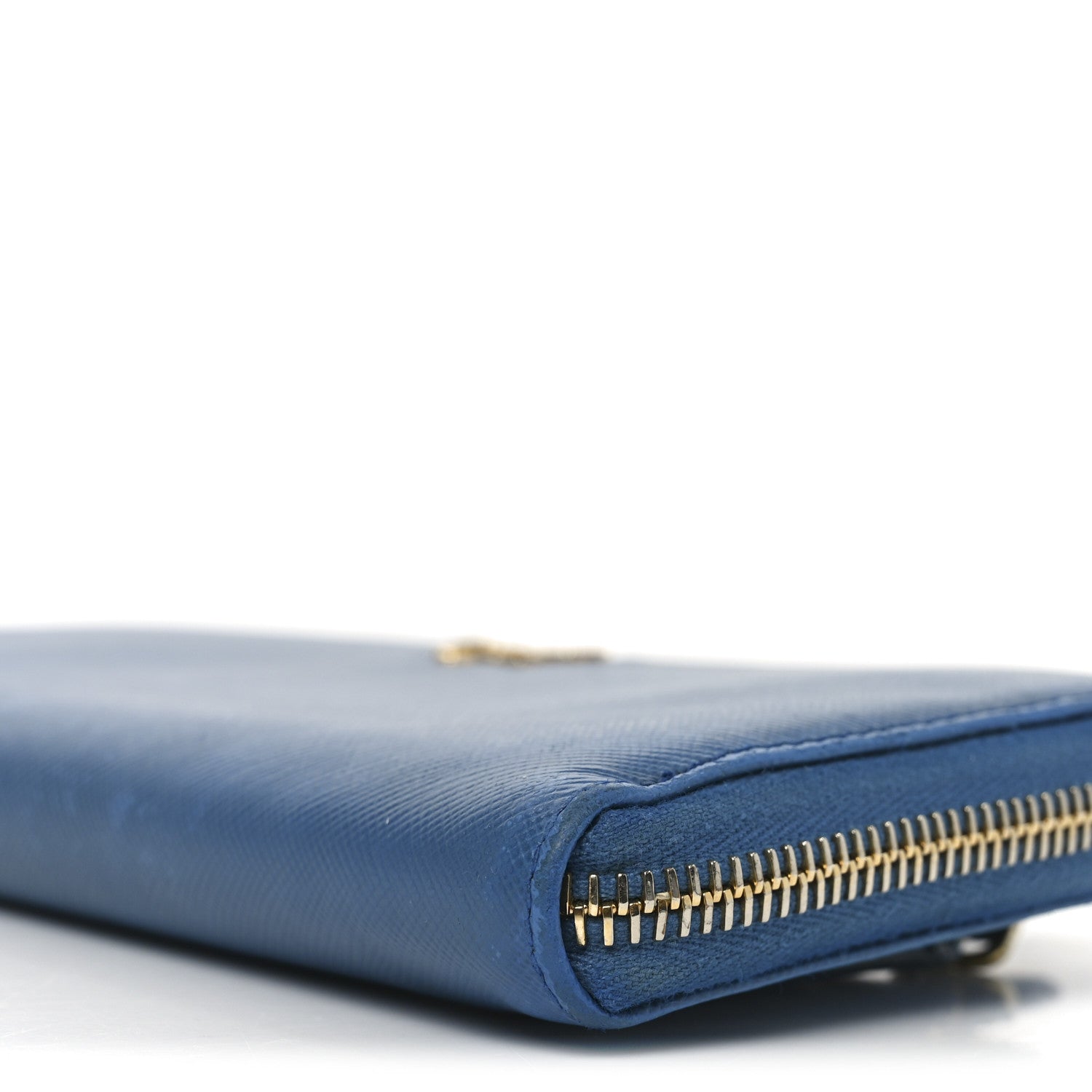 Vitello Move Half Zip Wallet Cobalto