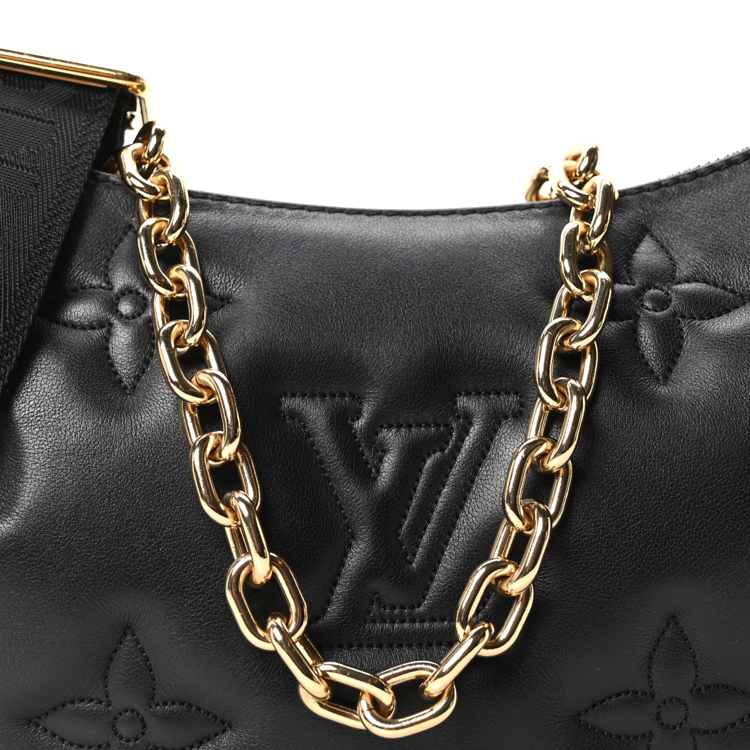 Calfskin Bubblegram Over The Moon Black