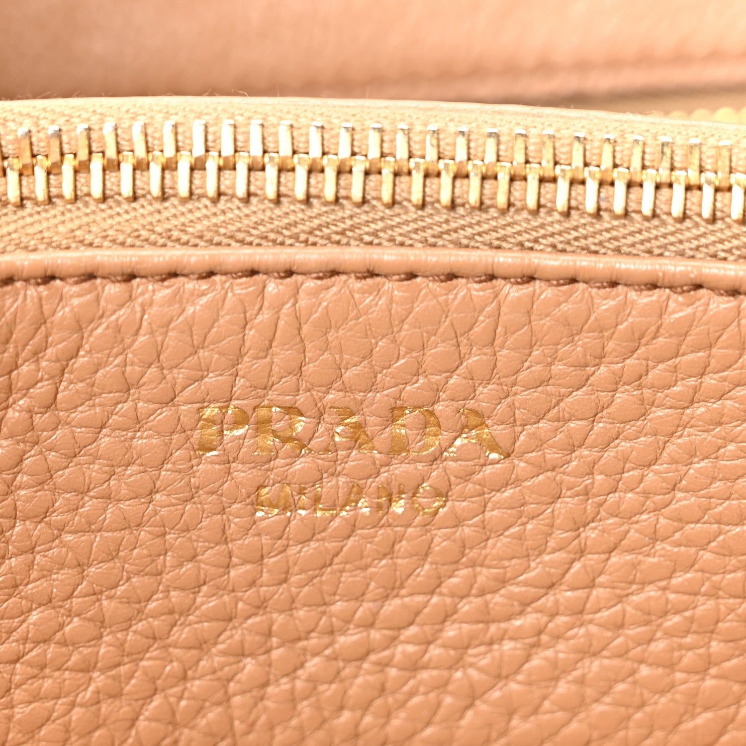 Vitello Daino Tote Caramel