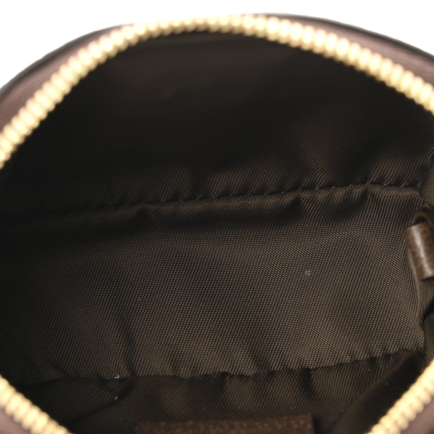 GG Supreme Monogram Web Ophidia Dome Key Pouch Beige New Acero