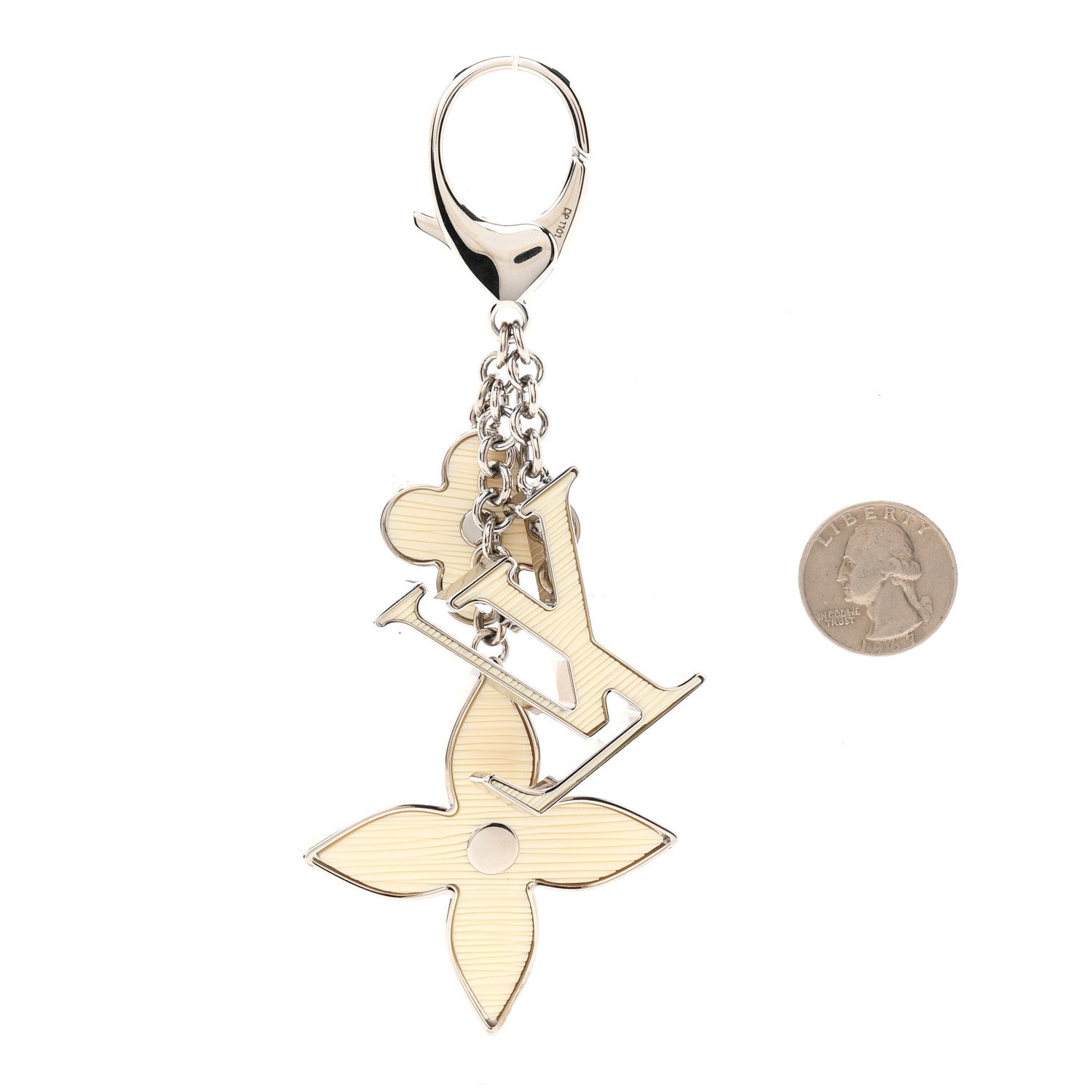 Fleur d'Epi Bag Charm Ivory