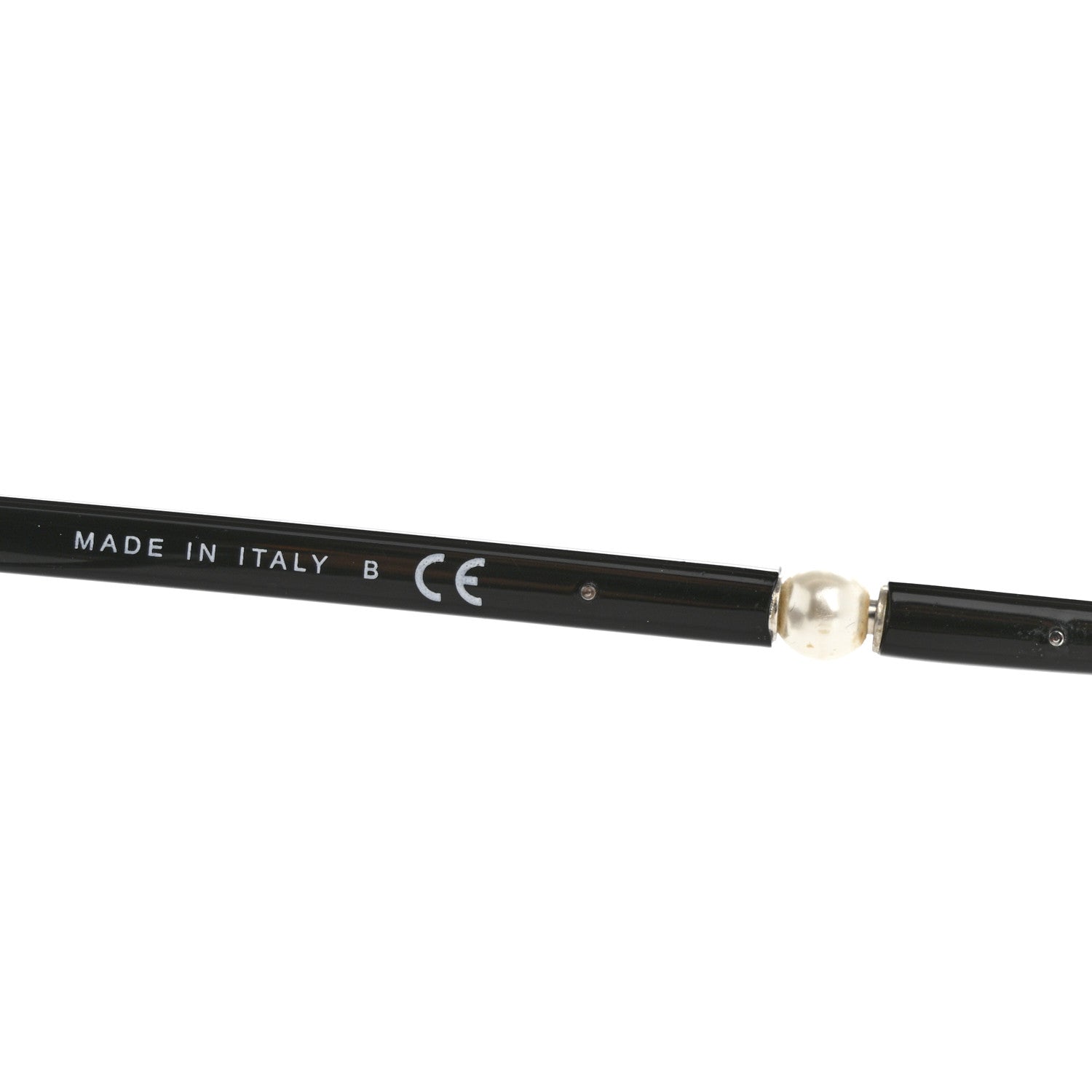 Acetate Butterfly Pearl Sunglasses 5394-H Black