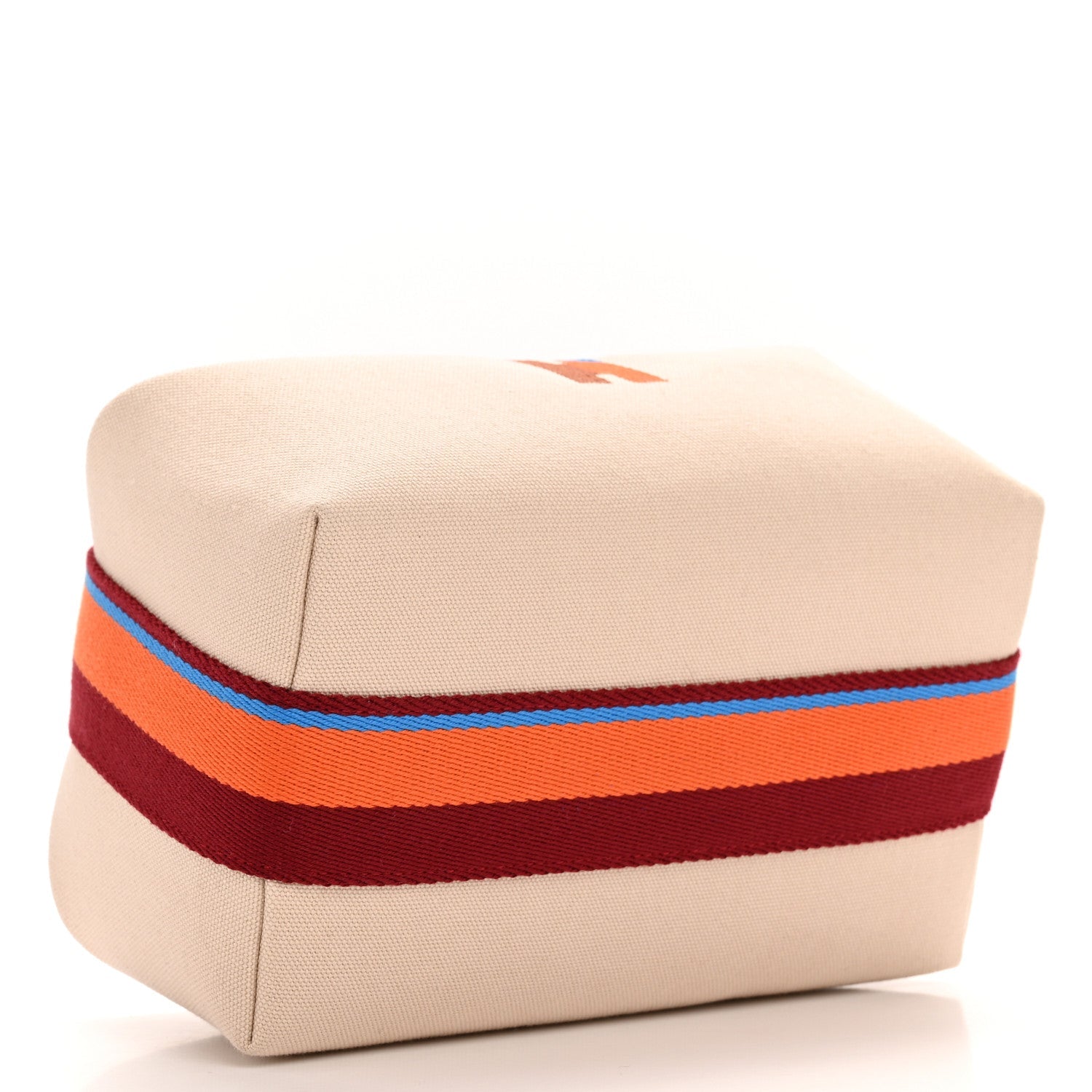 Cotton Canvas H Pavillon Small Bride-A-Brac Pouch Naturel