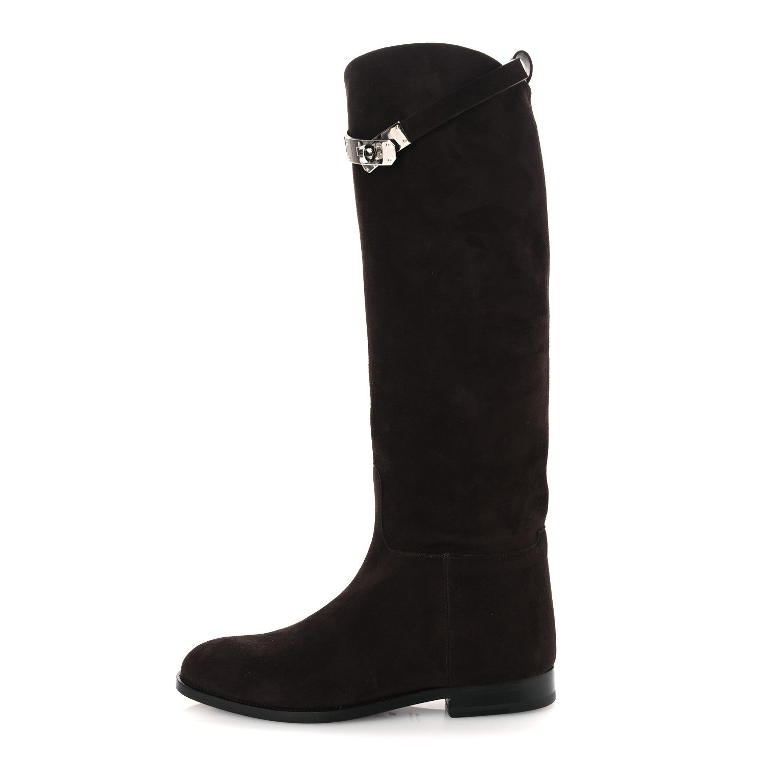 Suede Kelly Jumping Boots 38 Marron Ebene