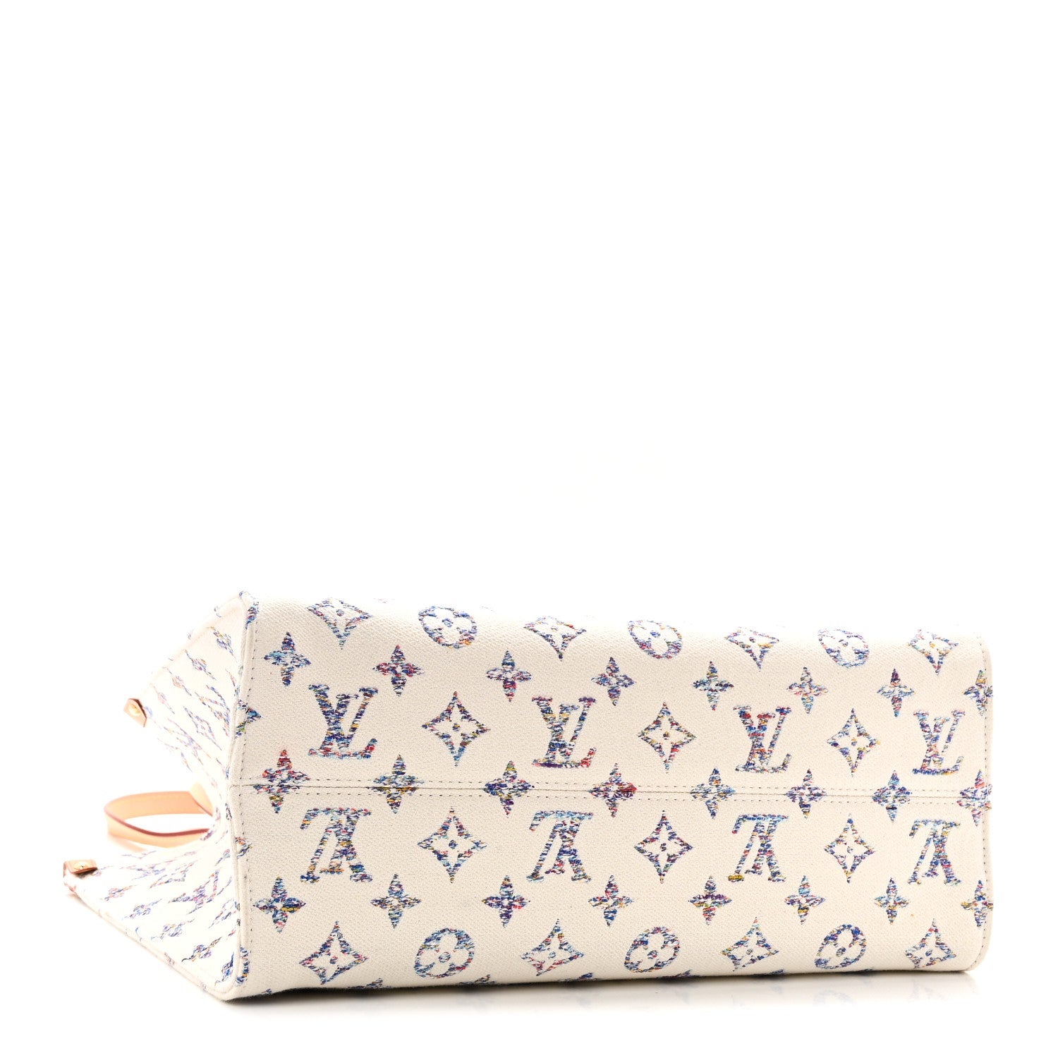 Monogram Jacquard Nautical Onthego MM Multicolor Beige