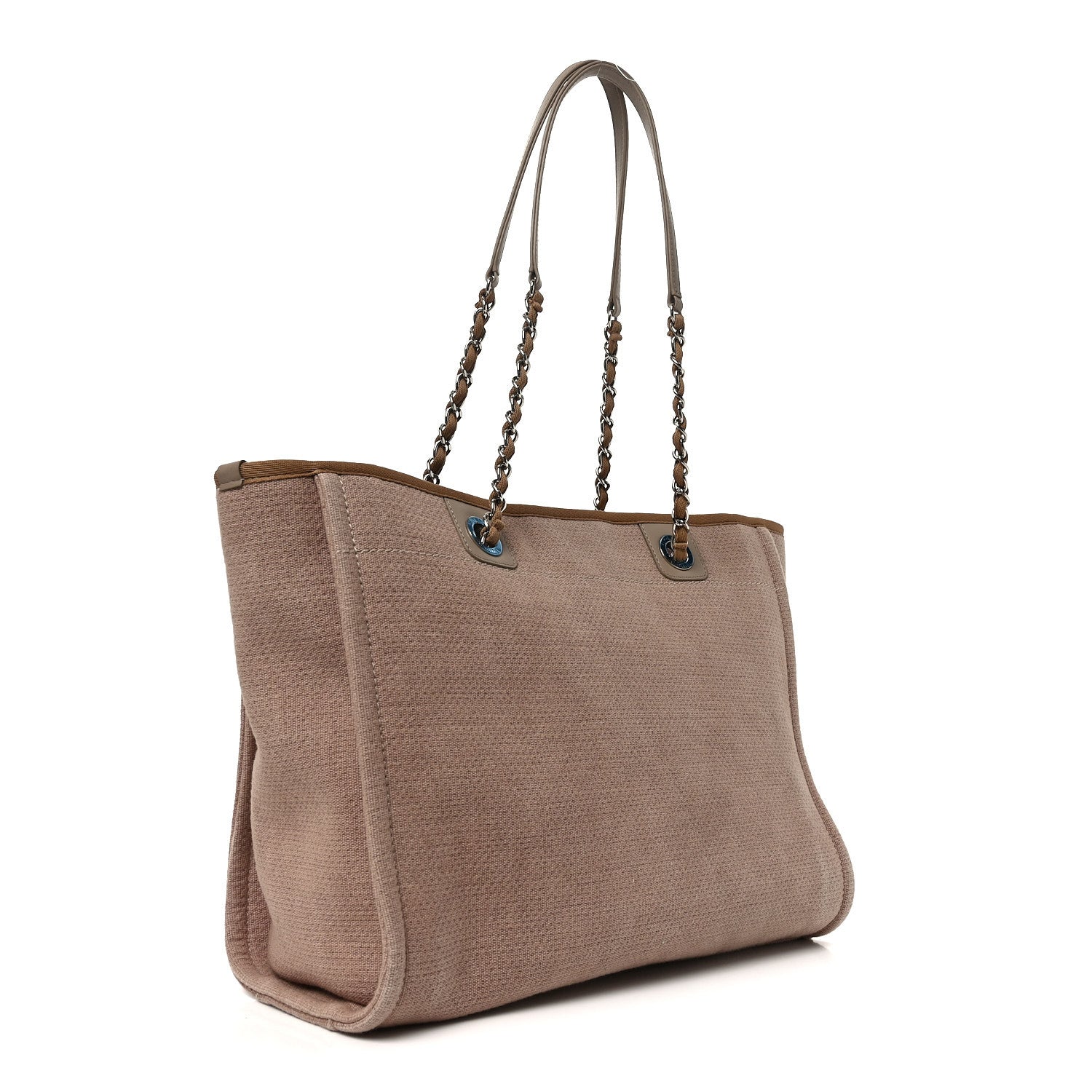 Canvas Small Deauville Tote Ecru
