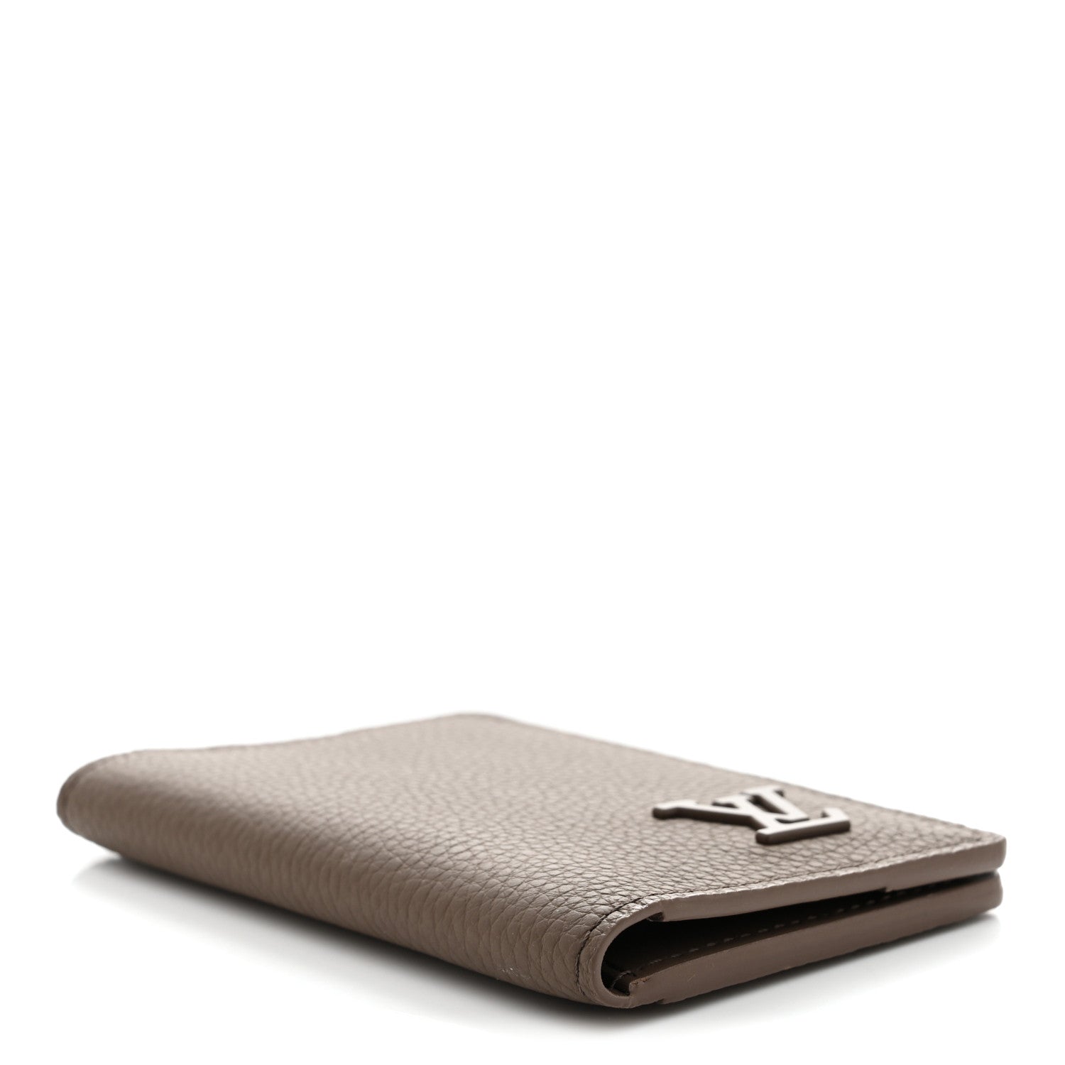 Grained Calfskin Aerogram Pocket Organizer Moka
