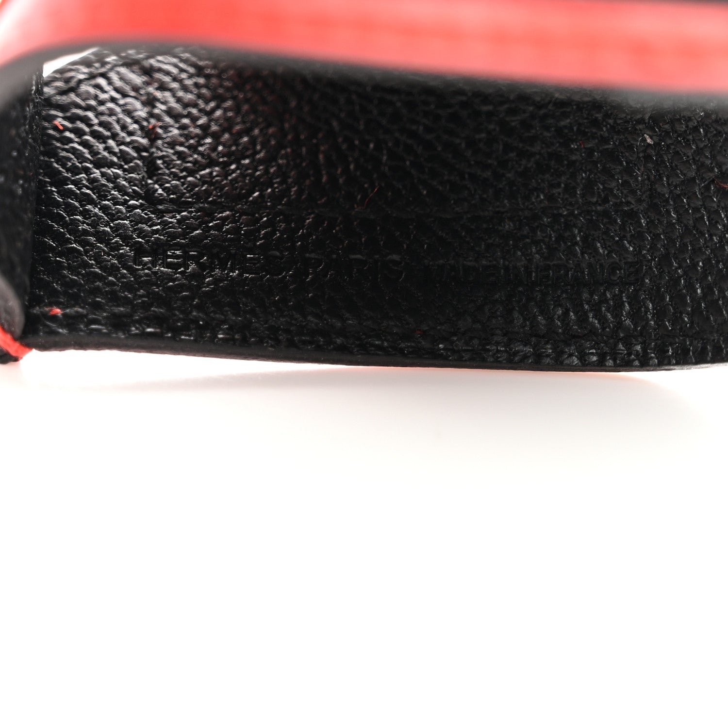 Milo Lambskin Grigri Rodeo Robeo 24 Bag Charm PM Terre Black Capucine
