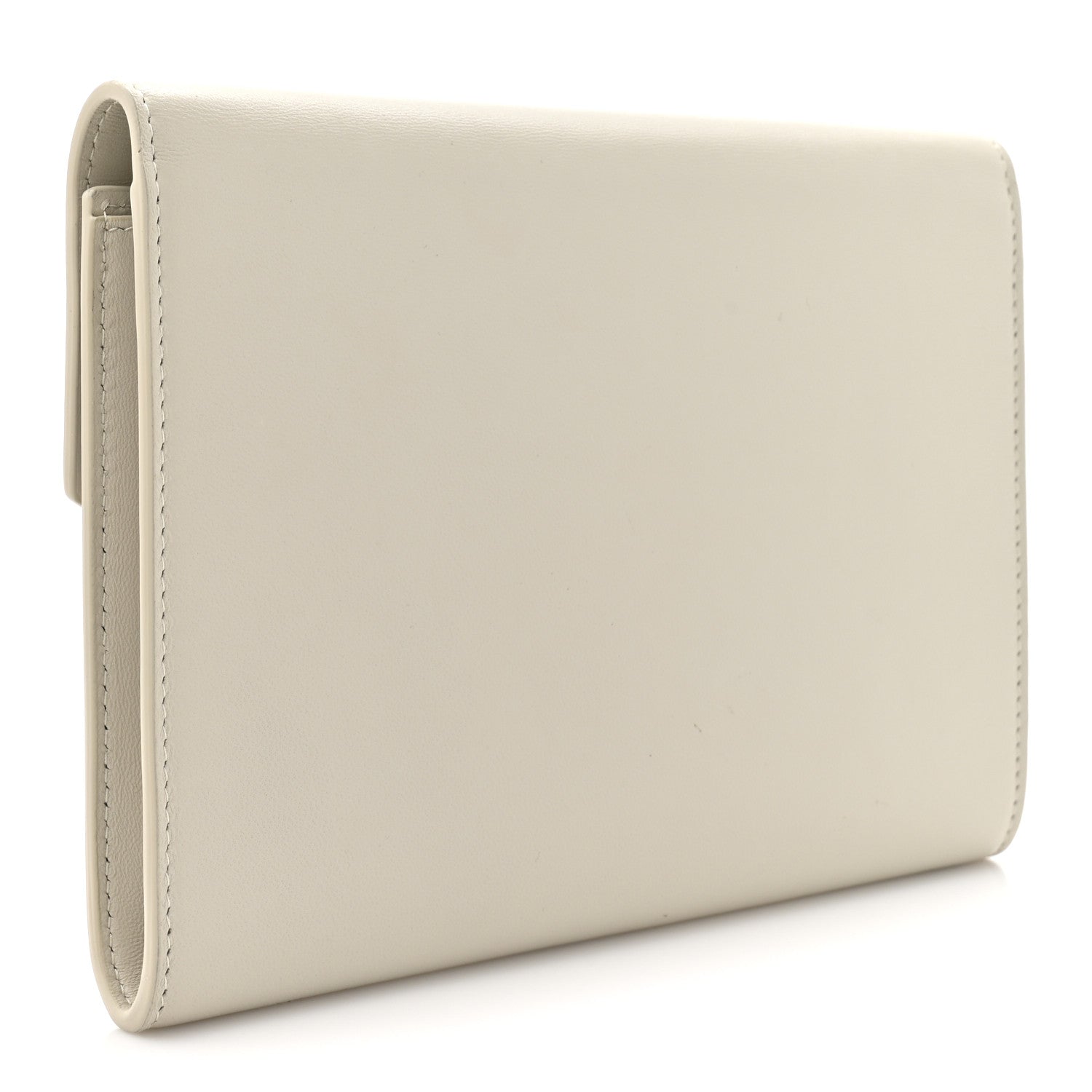 Nappa Monogram Cassandre Flap Pouch Crema Soft