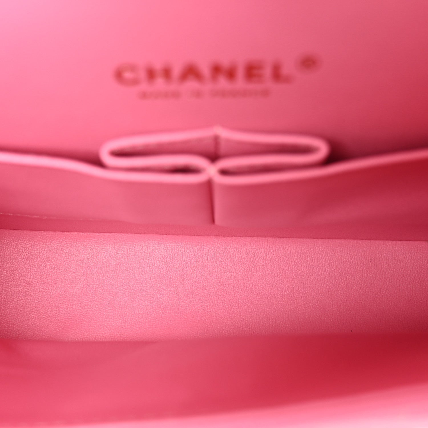 Caviar Quilted Medium Double Flap Pink