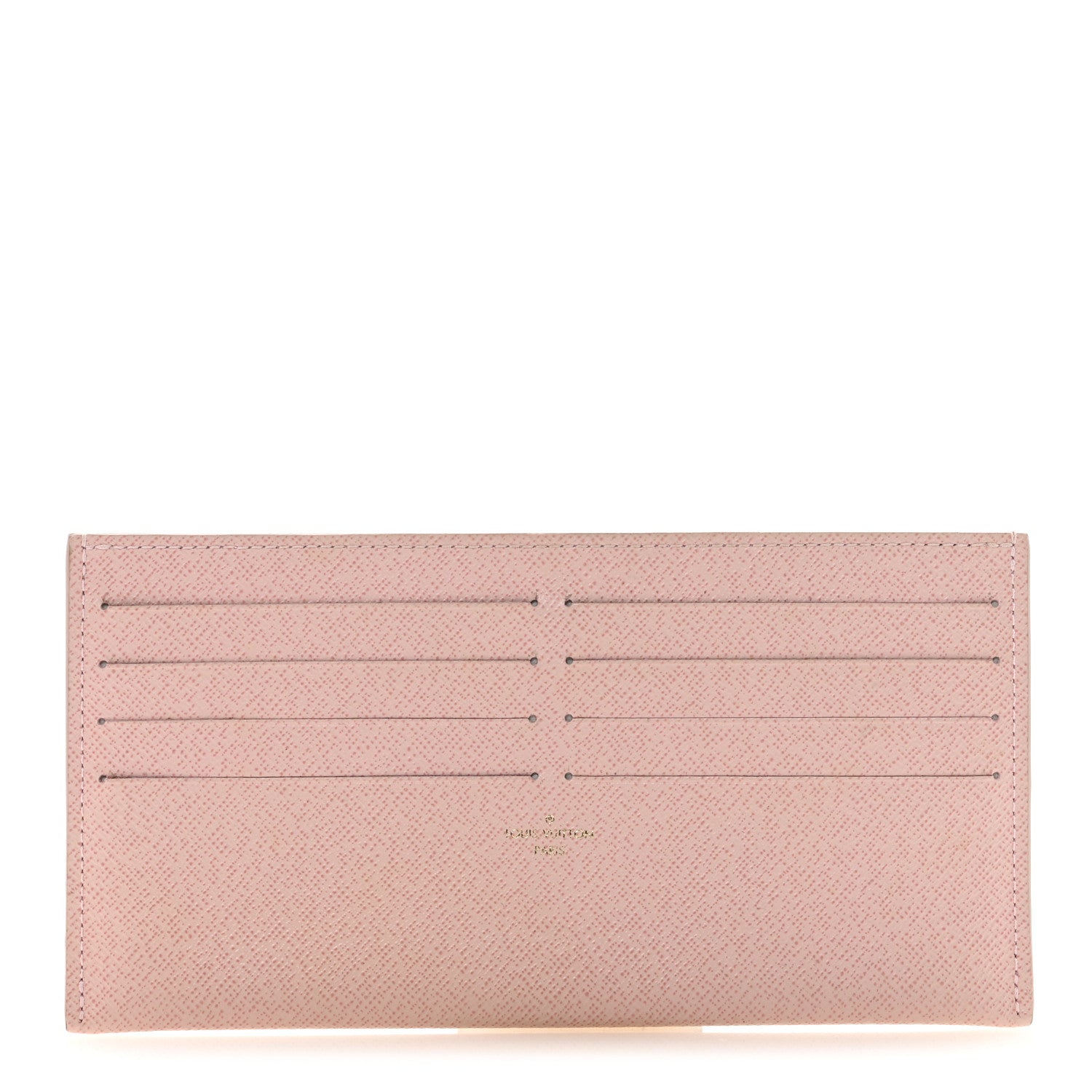 Calfskin Felicie Card Holder Insert Rose Ballerine