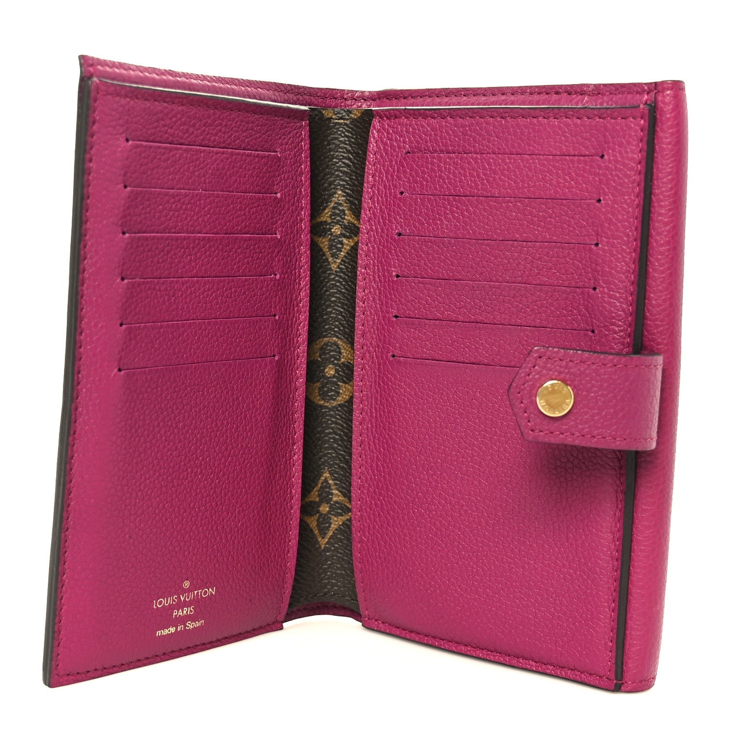 Monogram Pallas Compact Wallet Fushia
