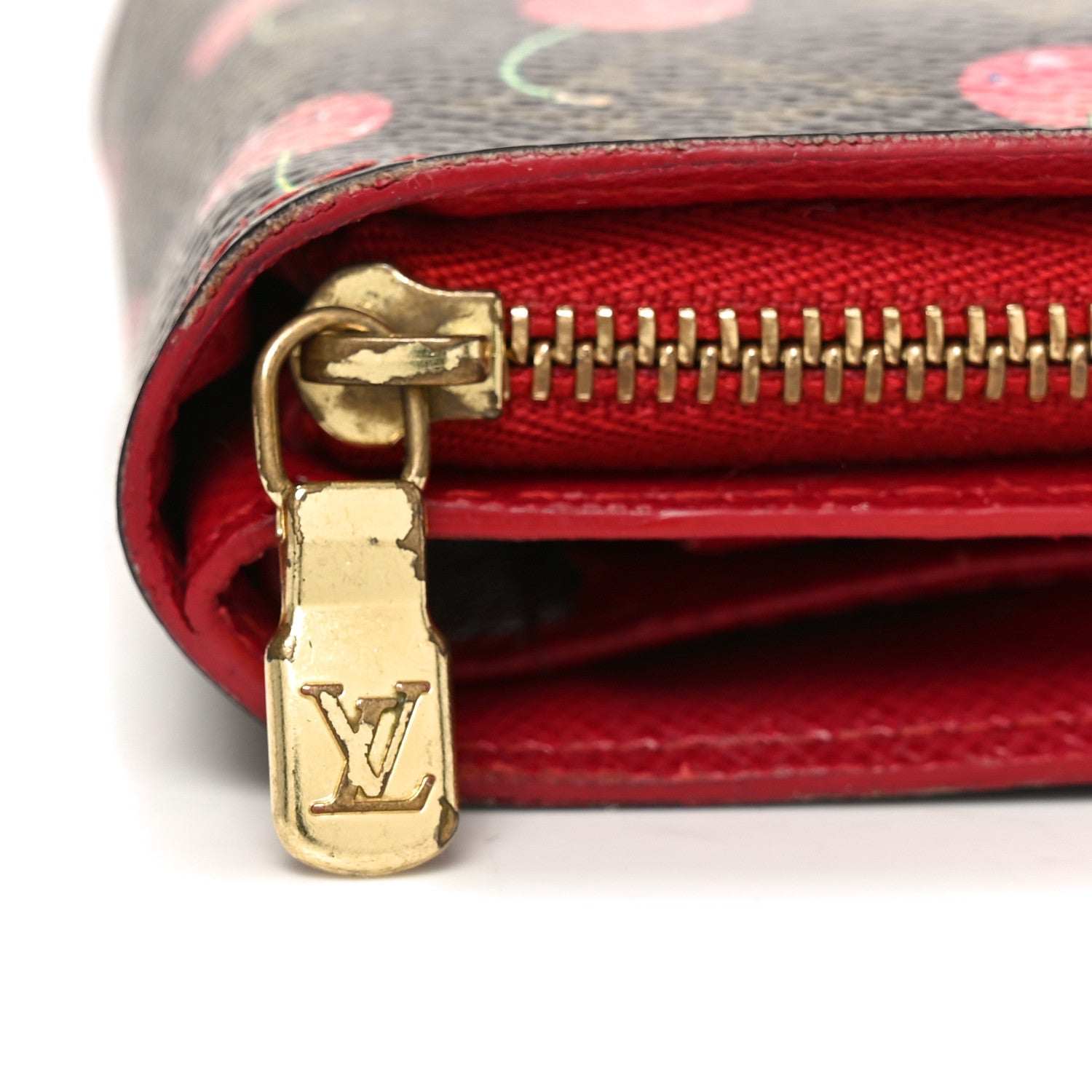 Monogram Cerises Compact Zippe Wallet