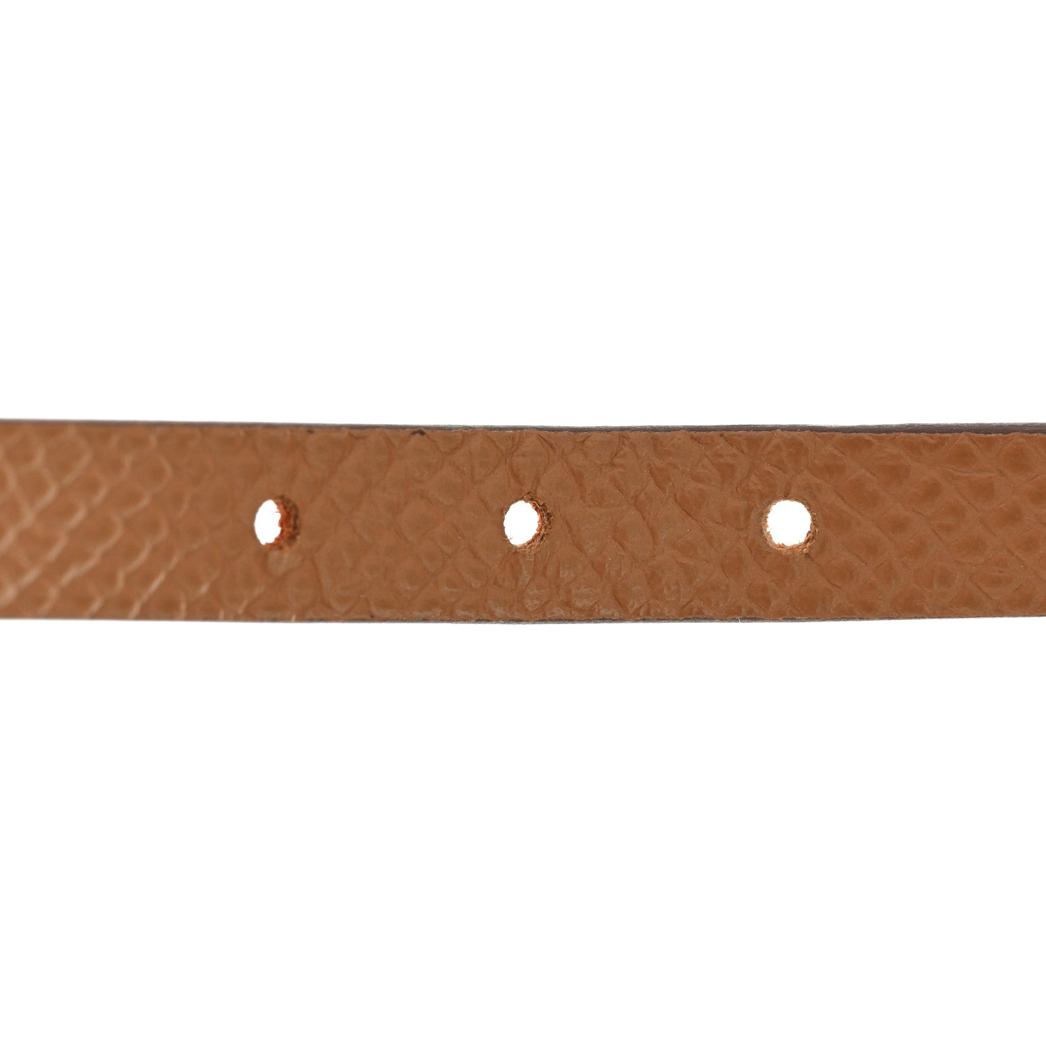 Swift Epsom Behapi Double Tour Reversible Bracelet T4 Orange Gold