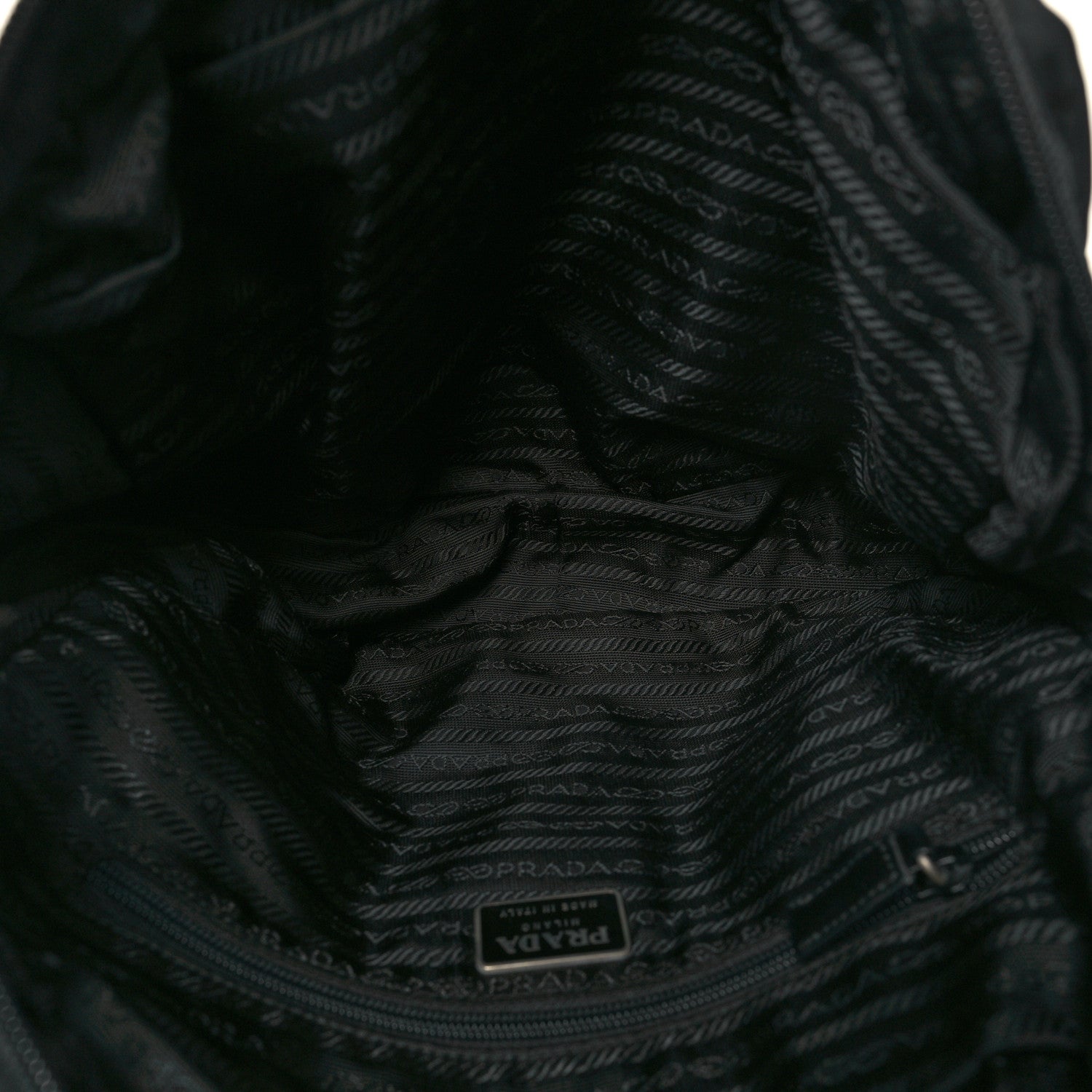 Nylon Vela Tote Black