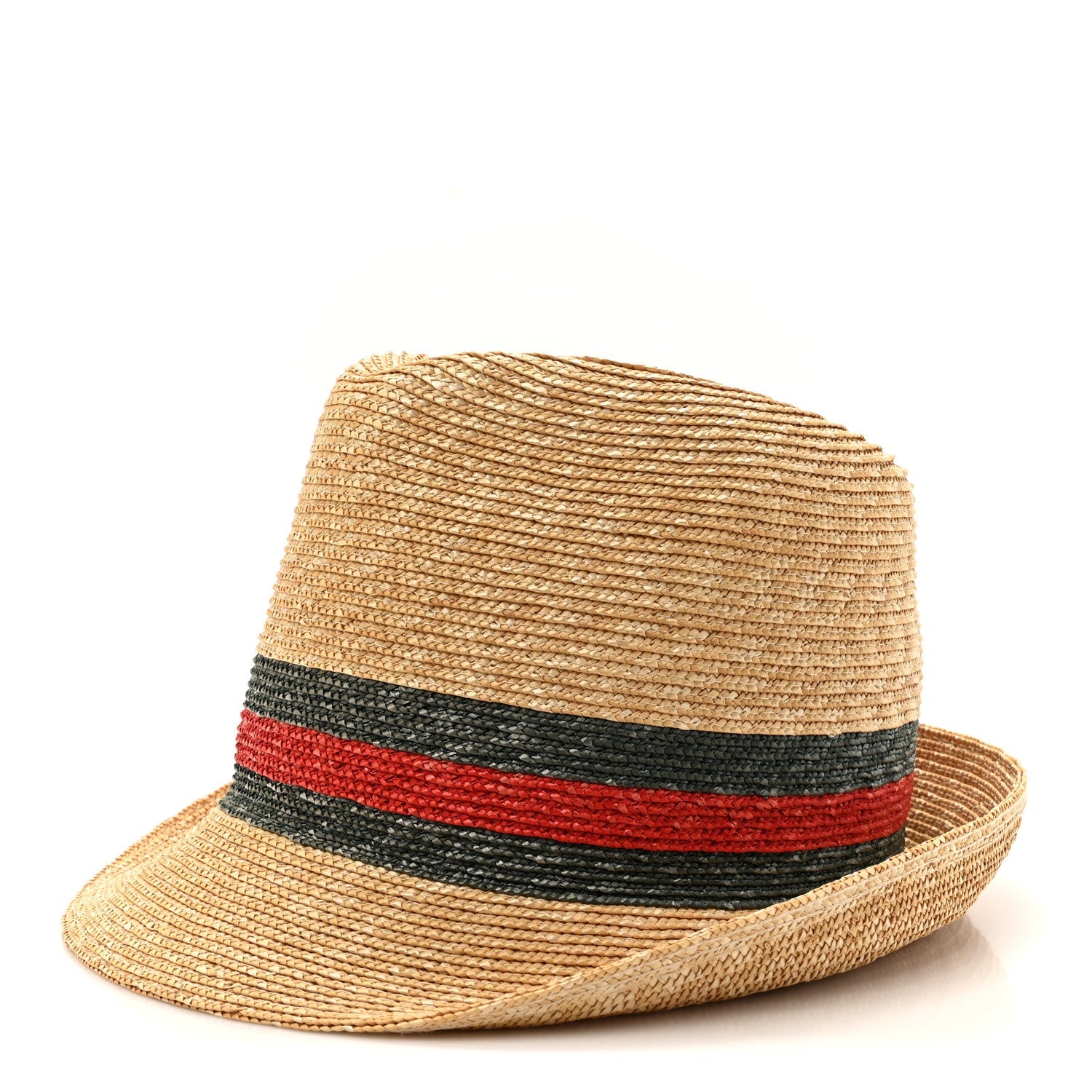 Abaca Straw Web Fedora Hat L