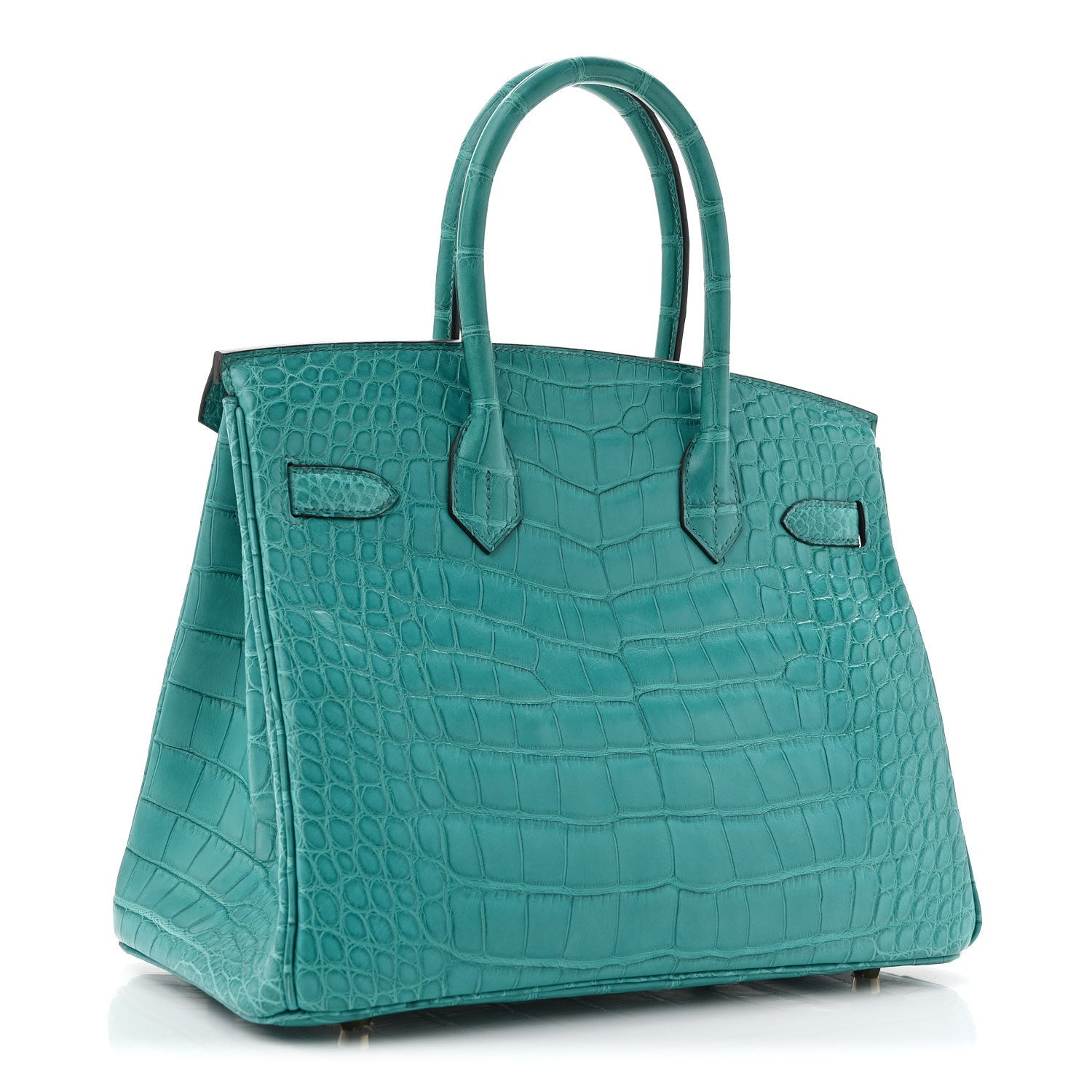 Matte Alligator Birkin 30 Bleu Paon