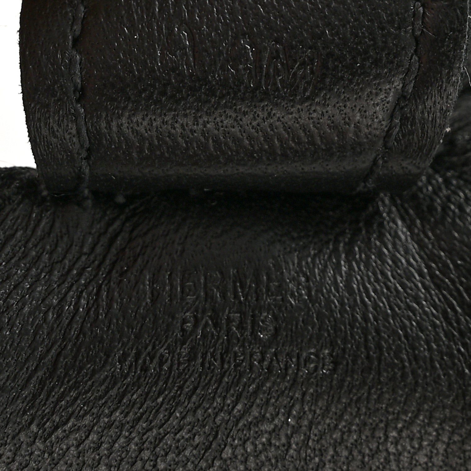 Milo Lambskin Matte Alligator Touch Grigri Rodeo Horse Bag Charm PM So Black