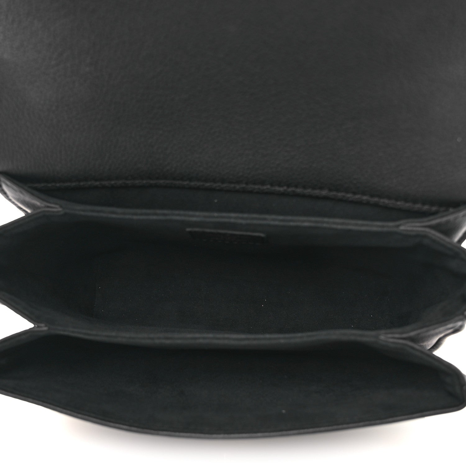 Grained Calfskin Lockme Oxford Black