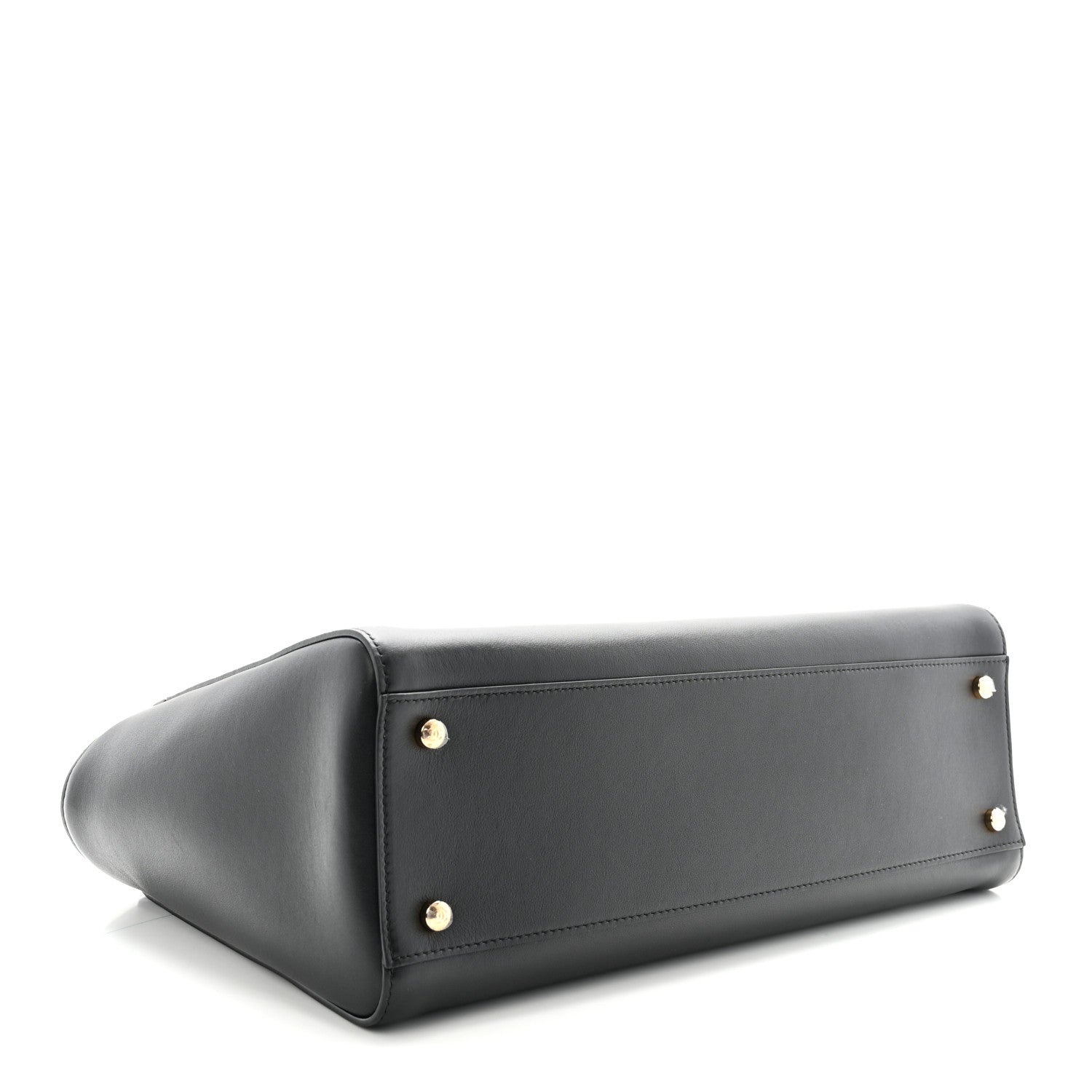 Calfskin Archetype Small Shopping Tote Black