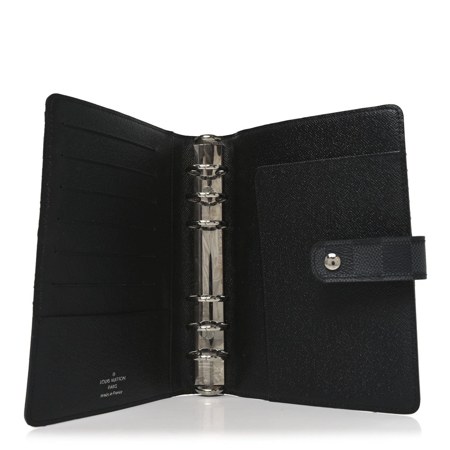 Damier Graphite Medium Ring Agenda Cover