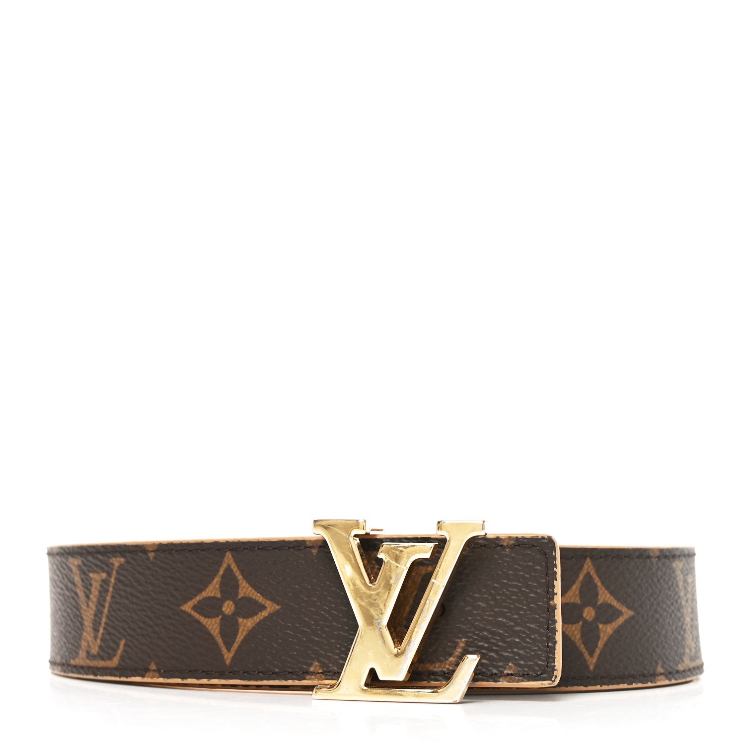 Monogram Calfskin 30mm LV Initiales Reversible Belt 80 32 Arizona